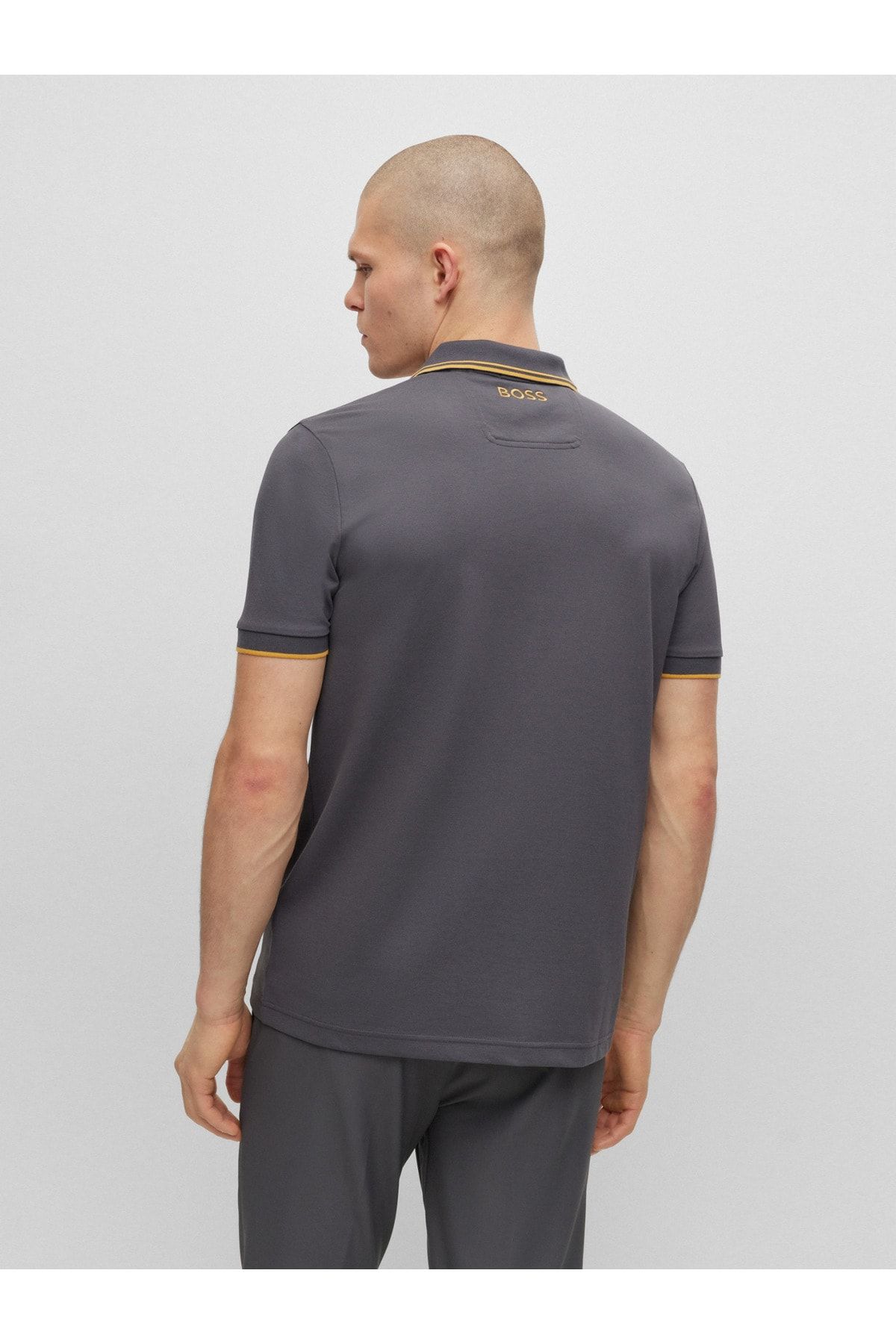 Grey 2024 boss polo