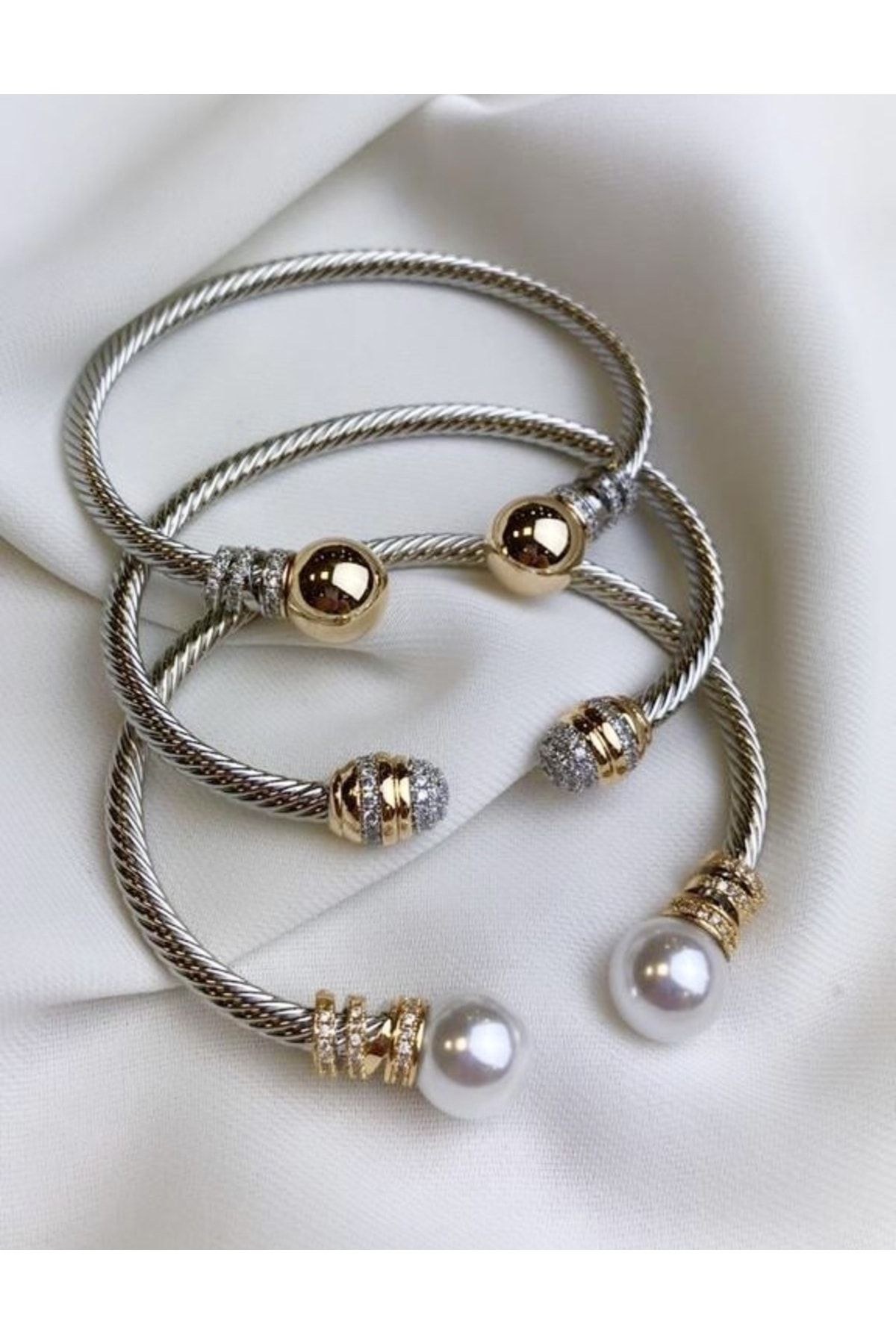 Rose shop bracelet silver