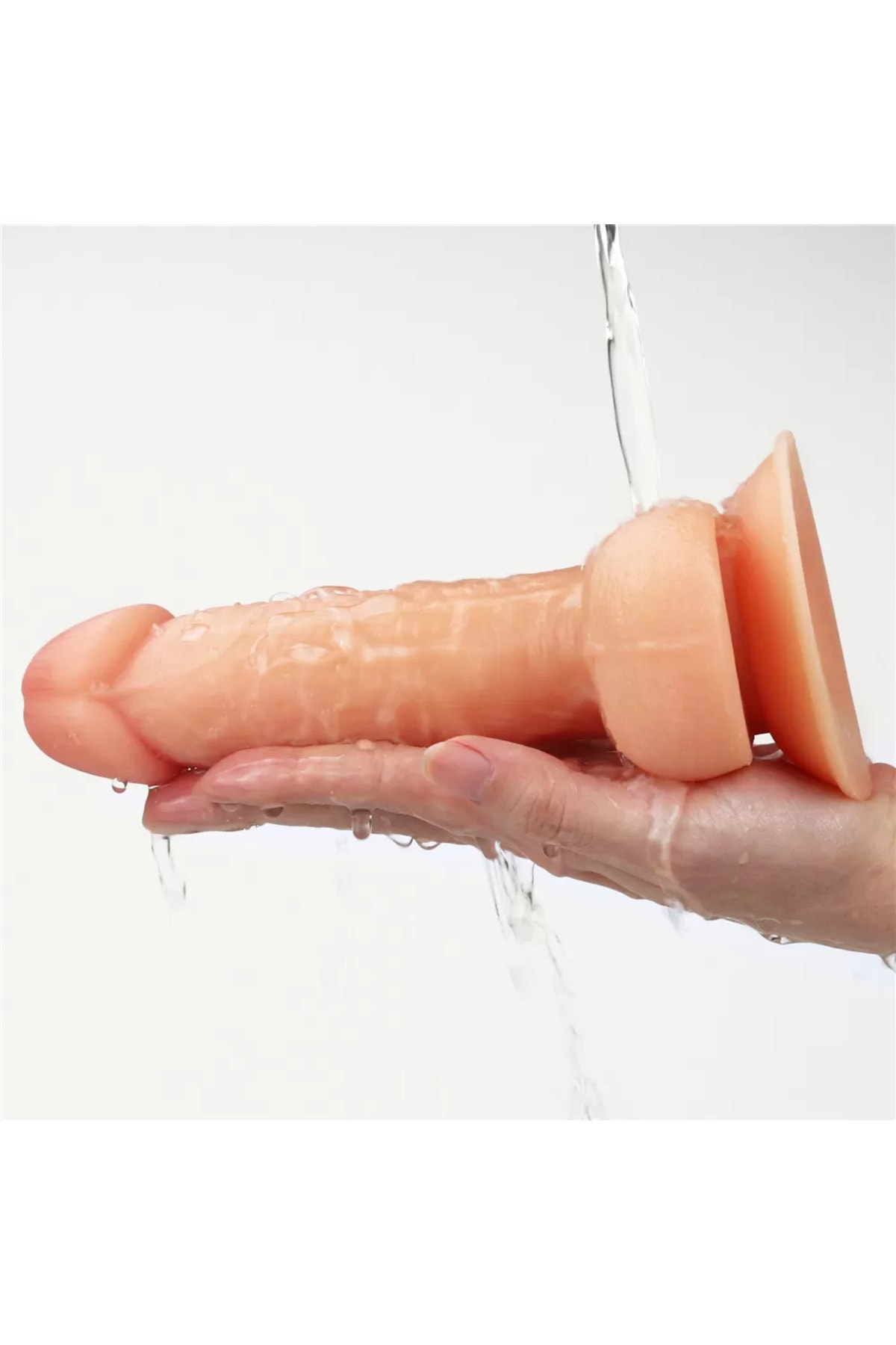 Geliştirilmiş Gerçekçi Yumuşak Doku Realistik Dildo Penis - The Ultra Soft Dude 4