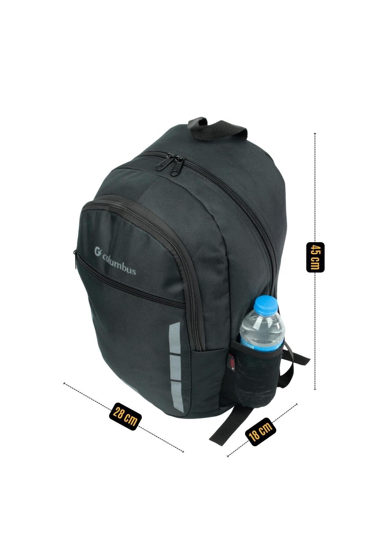 کوله پشتی زنانه مشکی qoolbag | NOVA اورجینال - تصویر 7