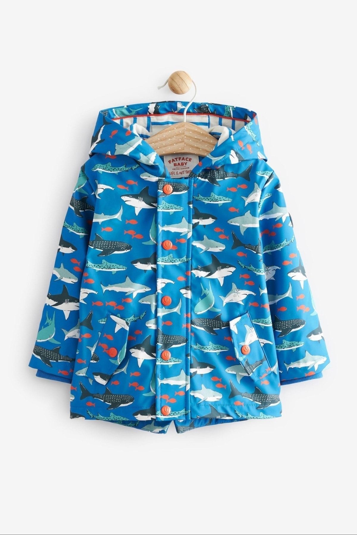 Next Baby Raincoat Blue Medium