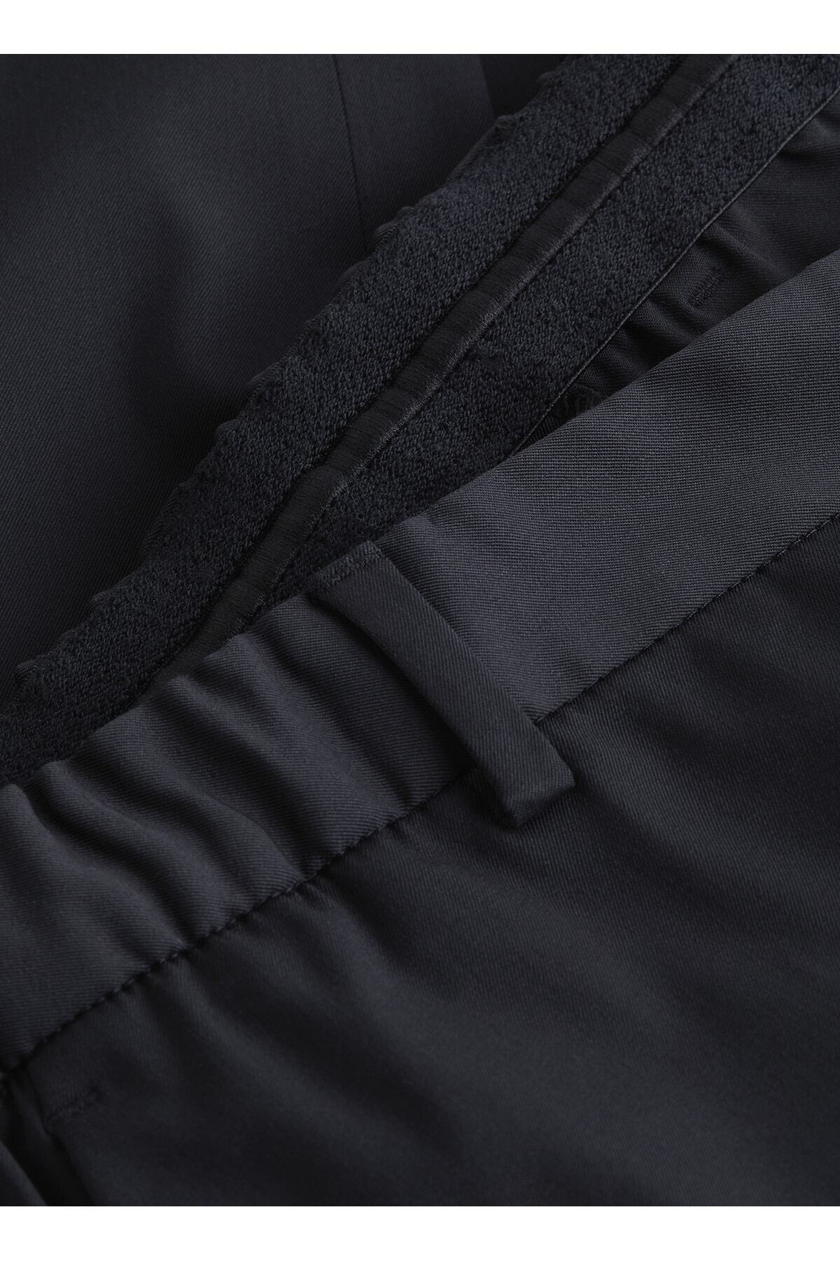 Calvin Klein-Pantaloni negri Slim Fit pentru bărbați - Talie obișnuită, K10K 109550 BEH 7