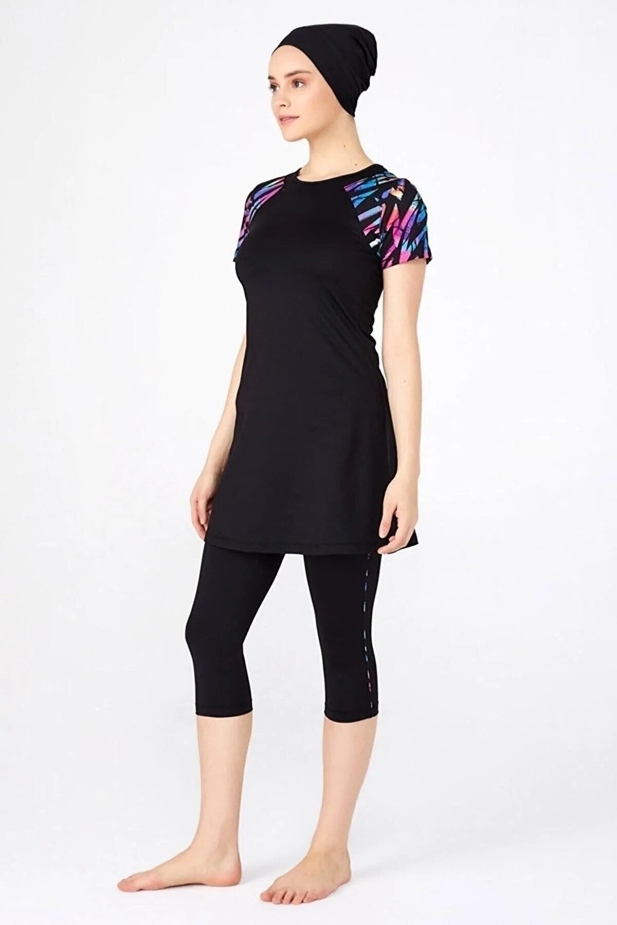Swimsuit hotsell half sleeve