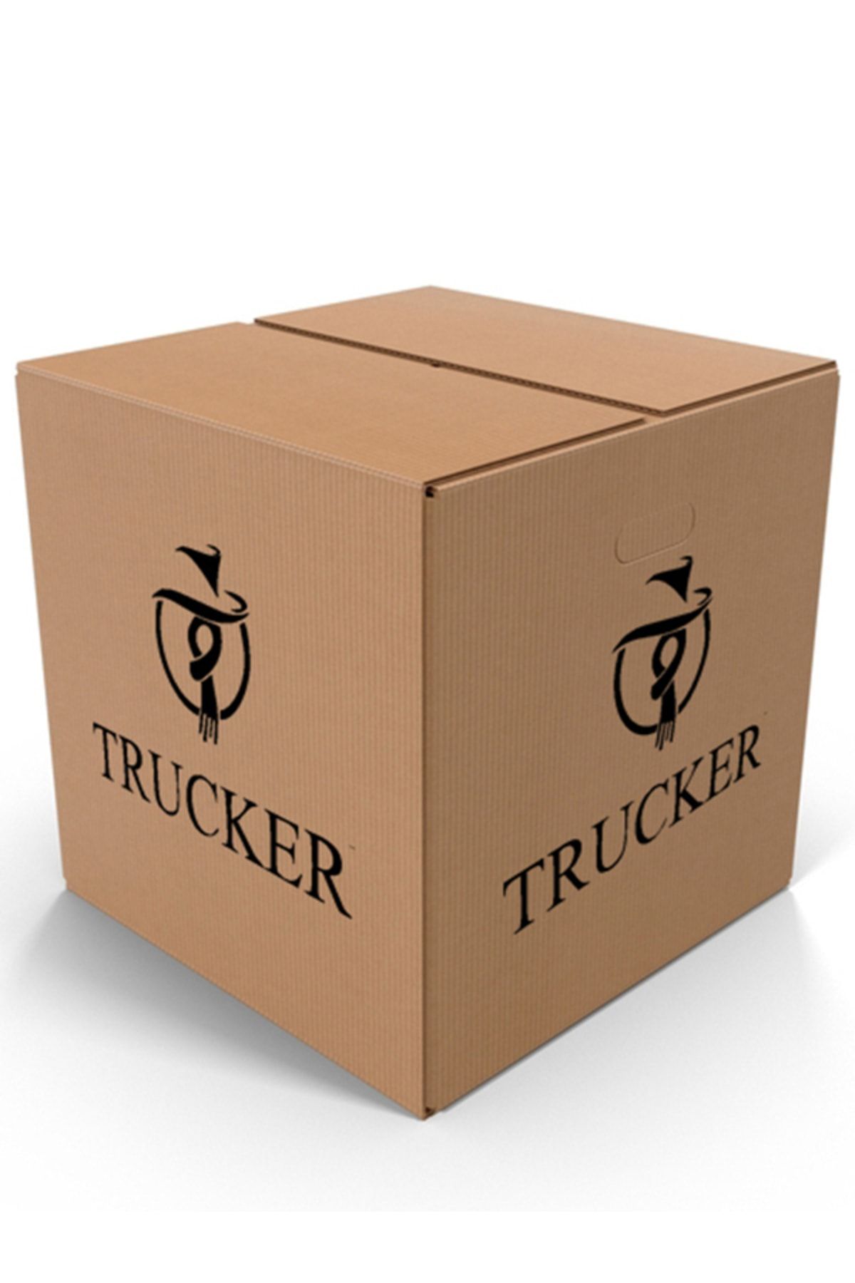 Trucker-Just Ride Orange Model Mesh Hat - Replaceable Leather Patch 3