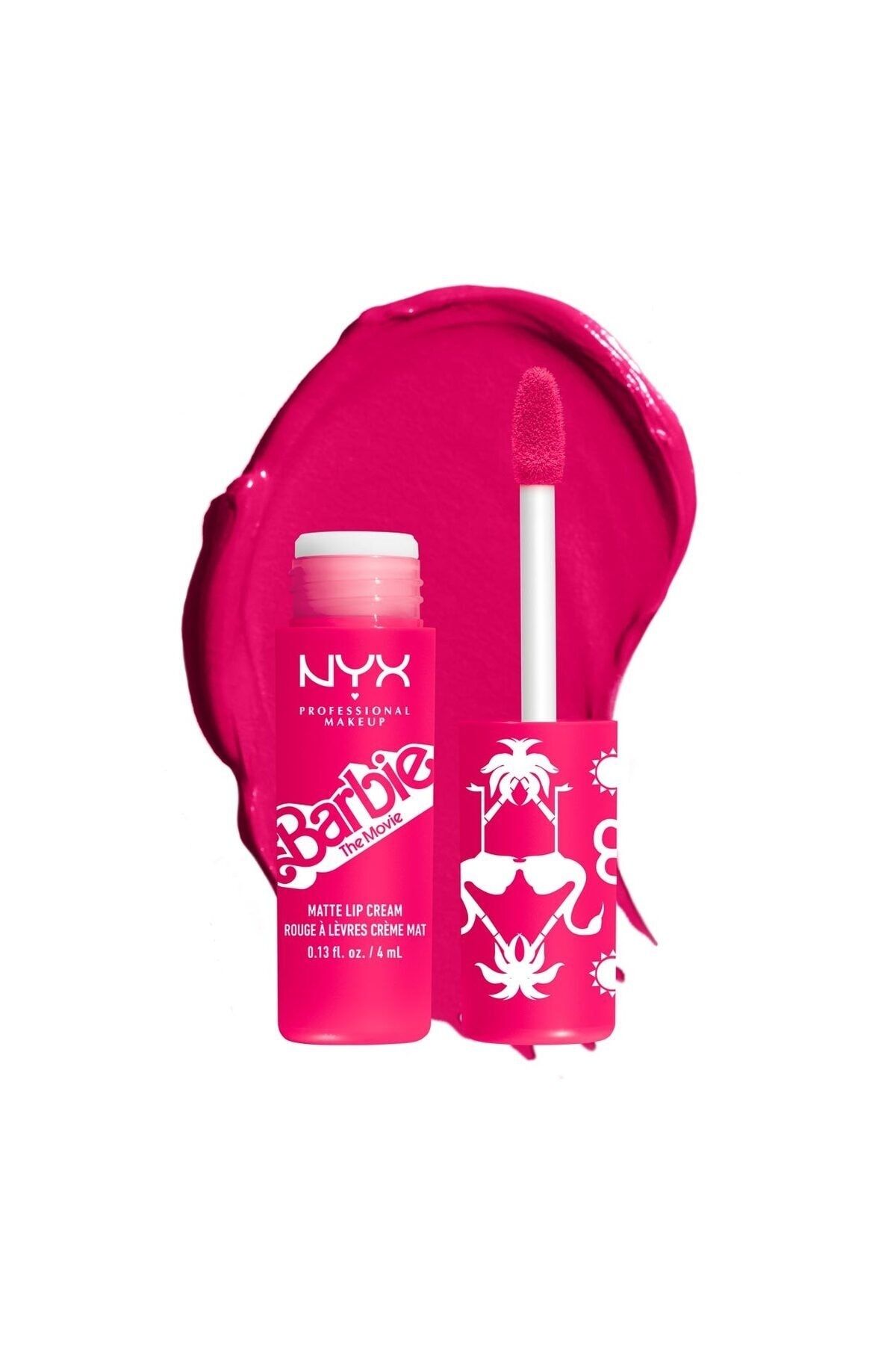 NYX Professional Makeup روژ لب مایع مات باربی با رنگ رویایی صورتخواب صورتخواب صورتخواب صورتخواب صورتخواب