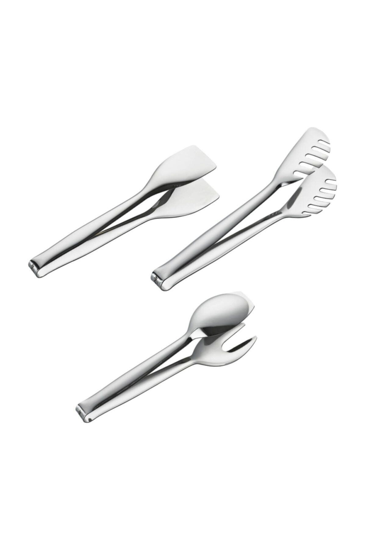 Nehir Paslanmaz Çelik 3lü Servis Takımı Seti