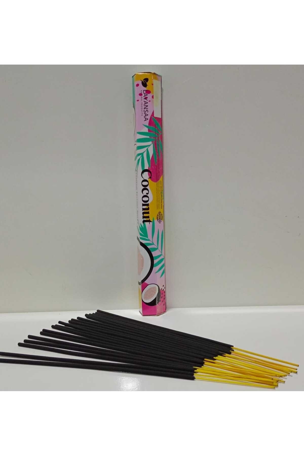 20 Stick Incense with Coconut Fragrance
