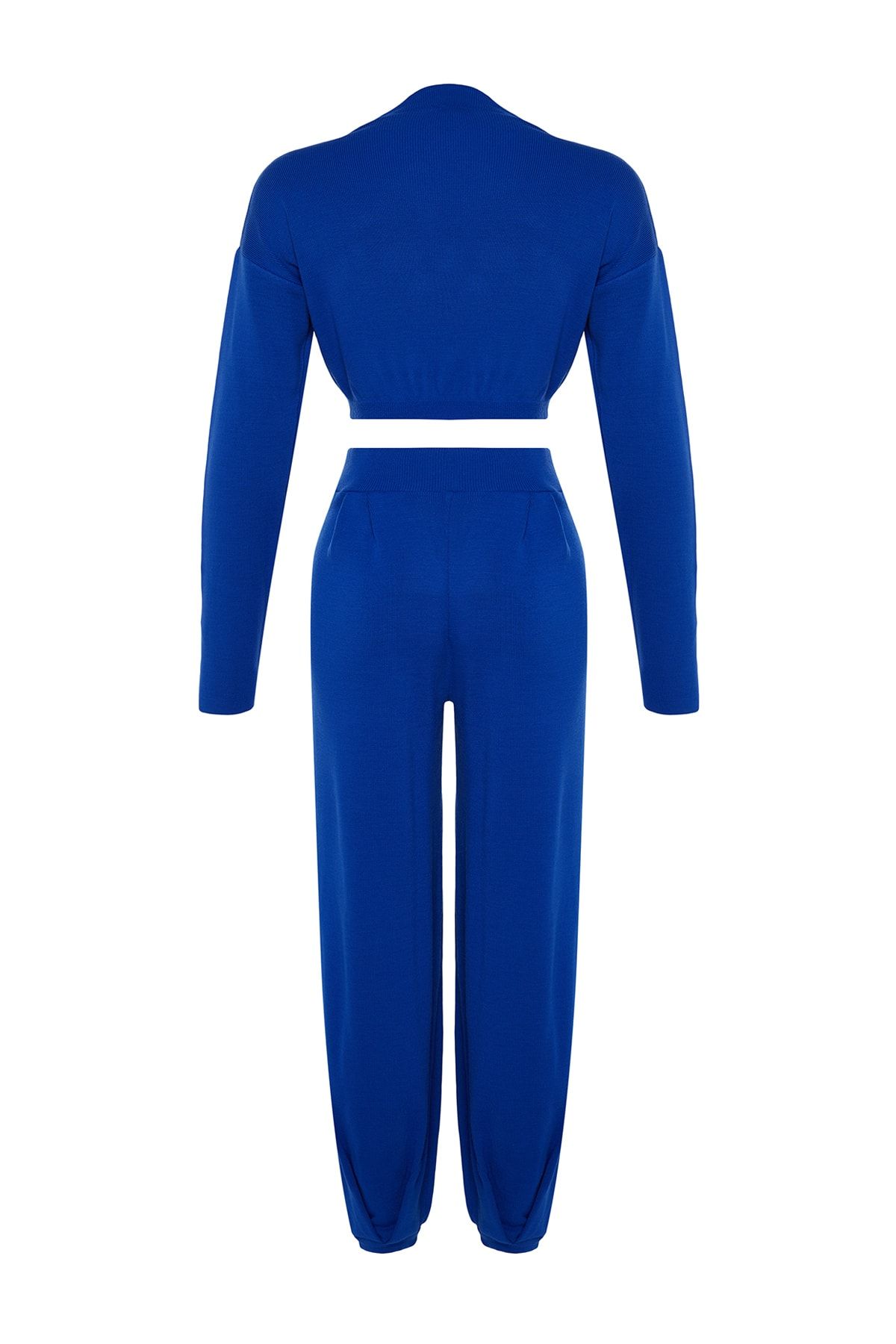 Trendyol Collection-Set de tricotaje Super Crop cu pantaloni jogger - TWOAW24AU00007 7