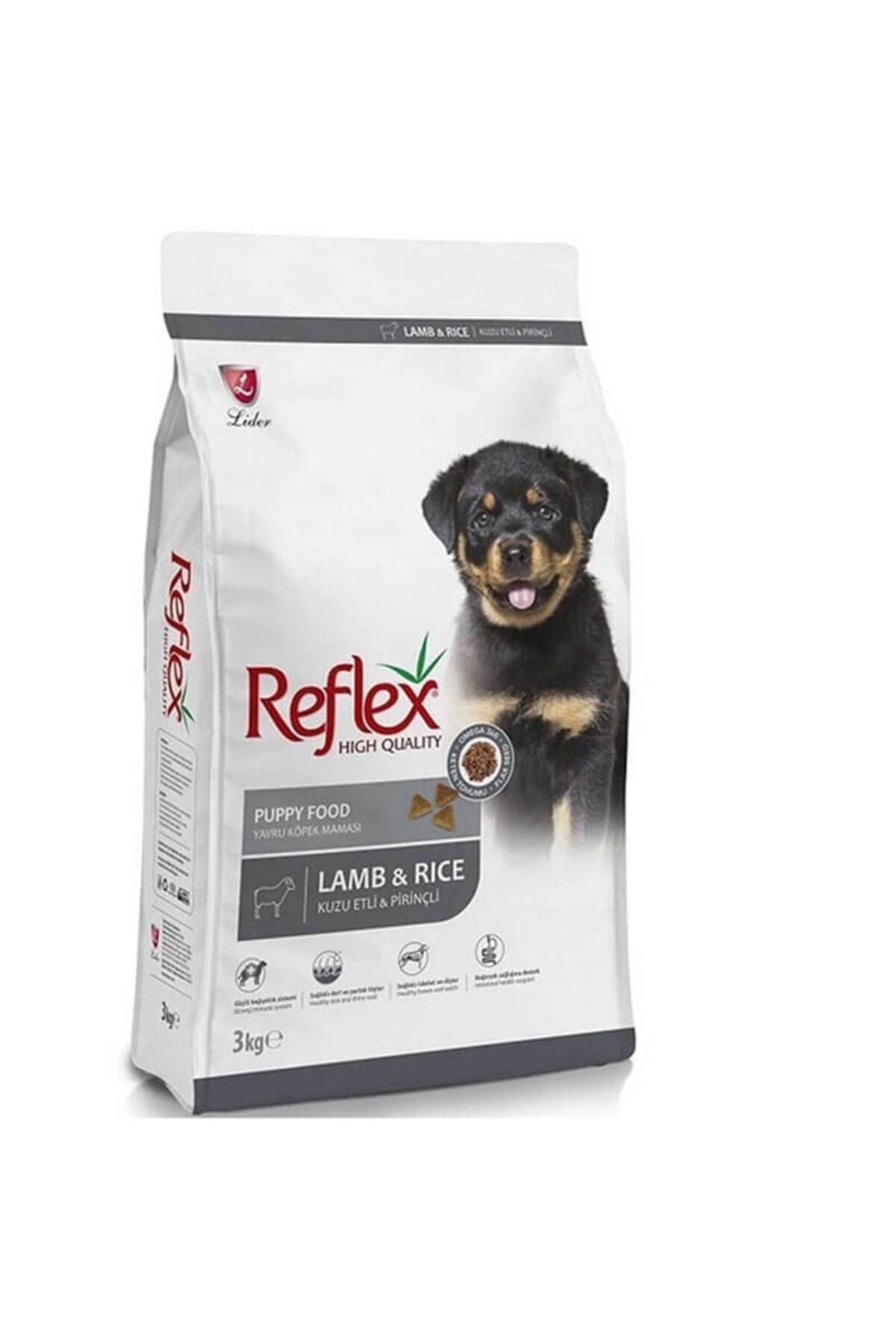 Reflex Puppy Kuzu Etli Yavru Köpek Maması - 3 KG