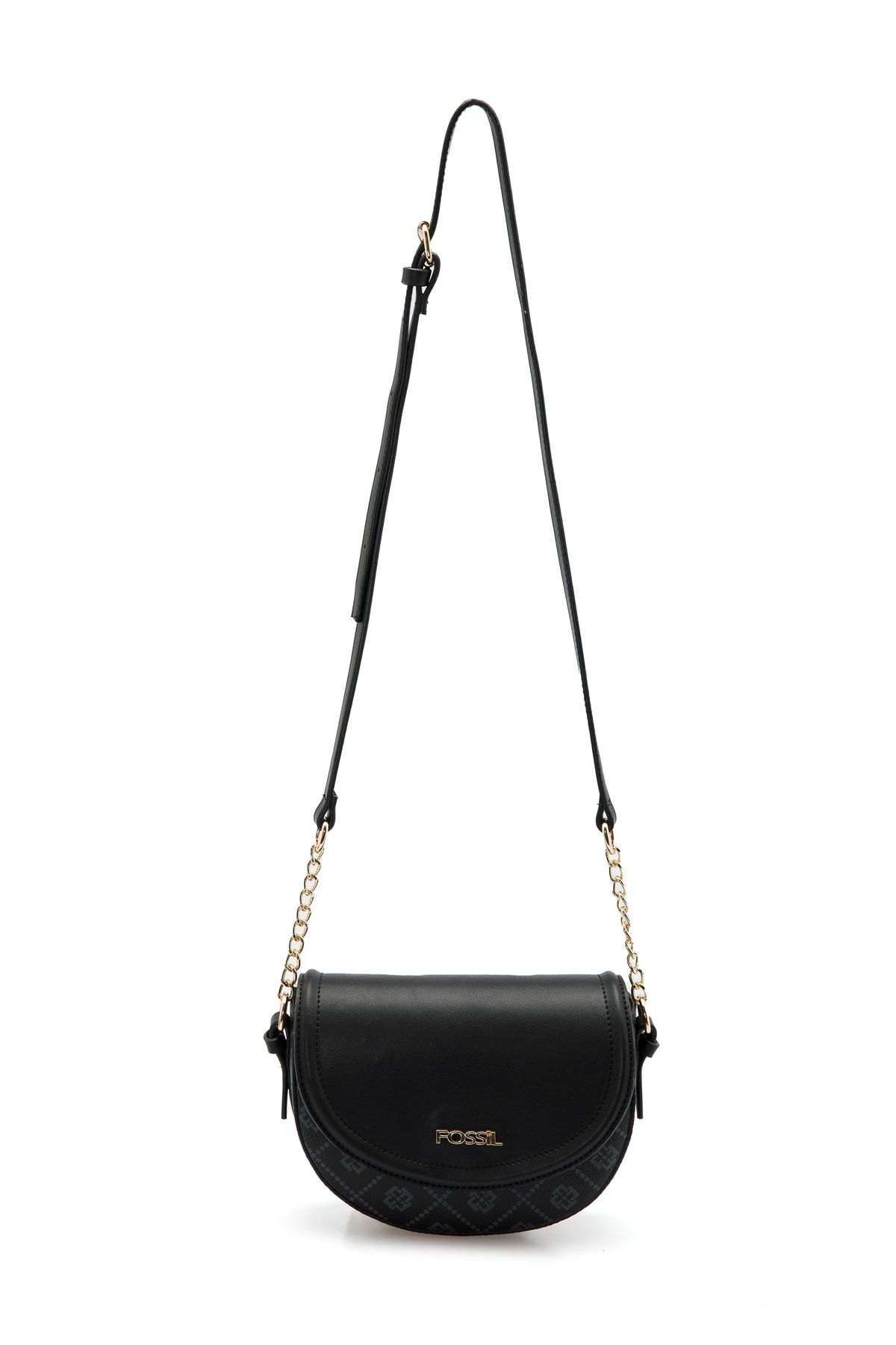 Fossil black shoulder bag on sale