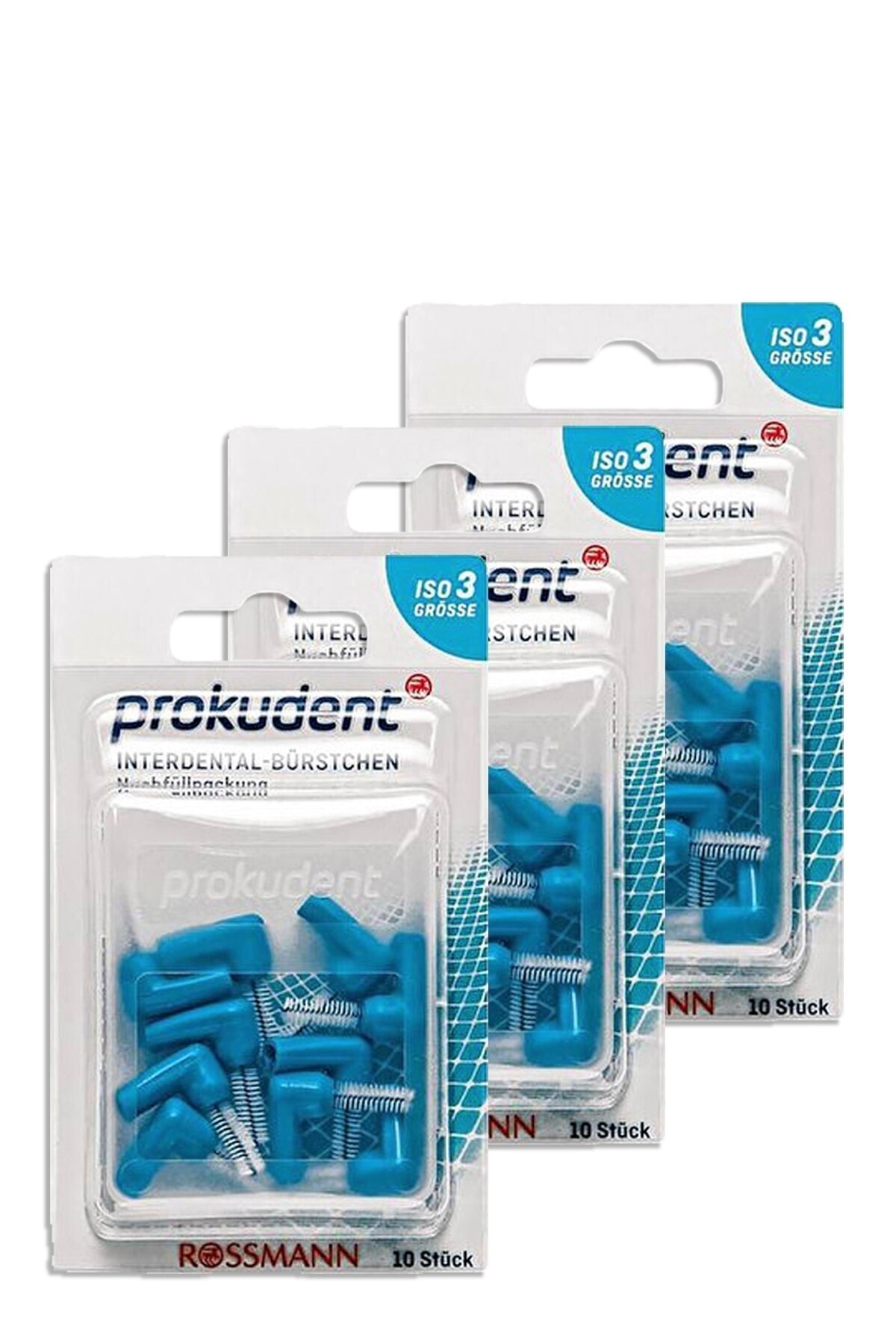 prokudent Idental Diş Ara Fırçası Dış Çap: 3 Mm. Tel Çapı: 0,6 Mm 10'lu (3 Adet)