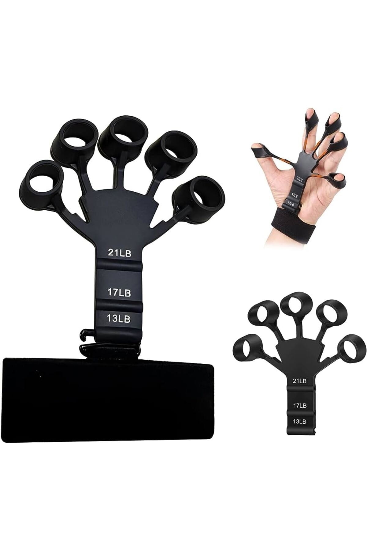 JawlineGreat gripster el egzersiz slikonu el ve bilek geliştirici