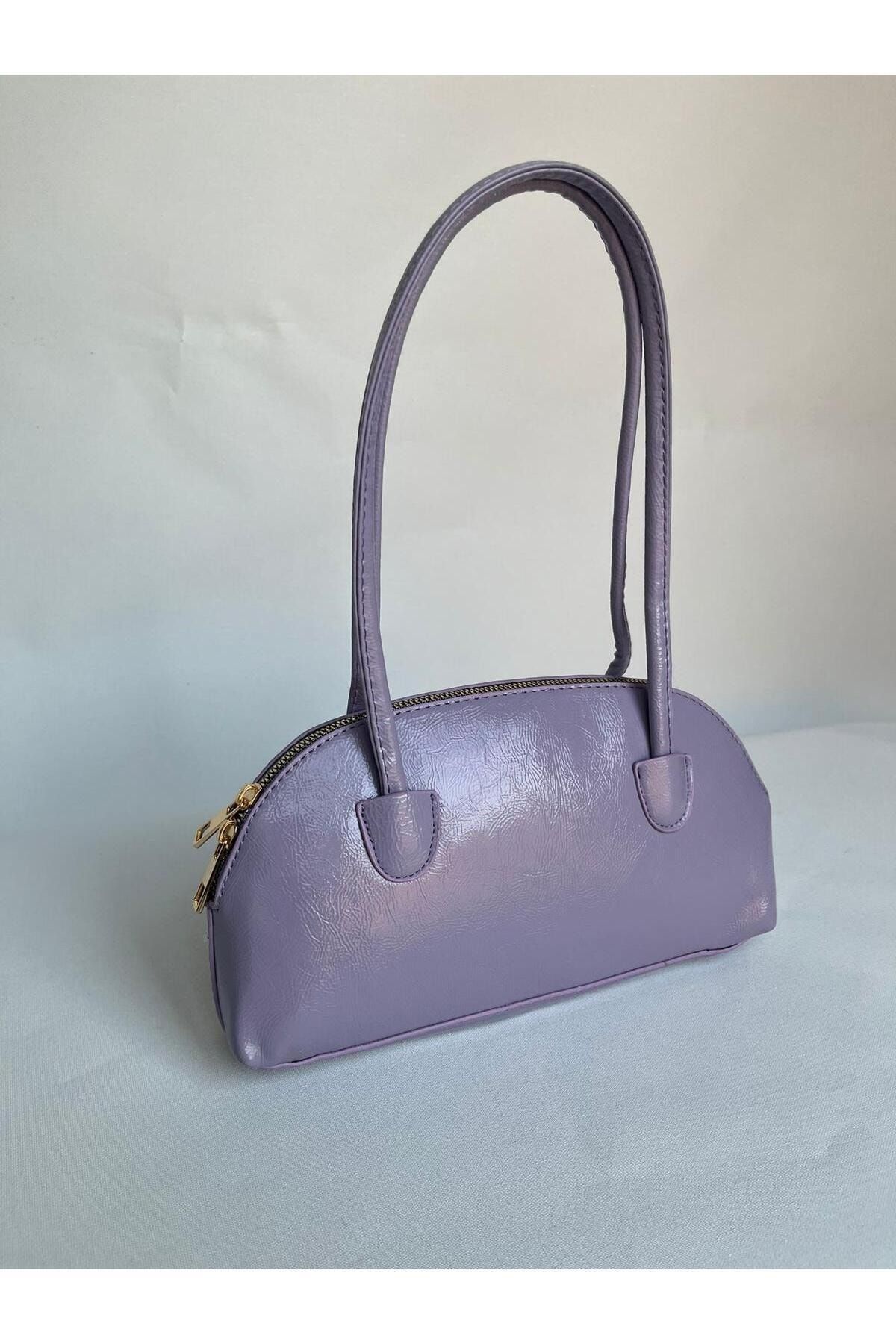 Purple patent leather hot sale purse