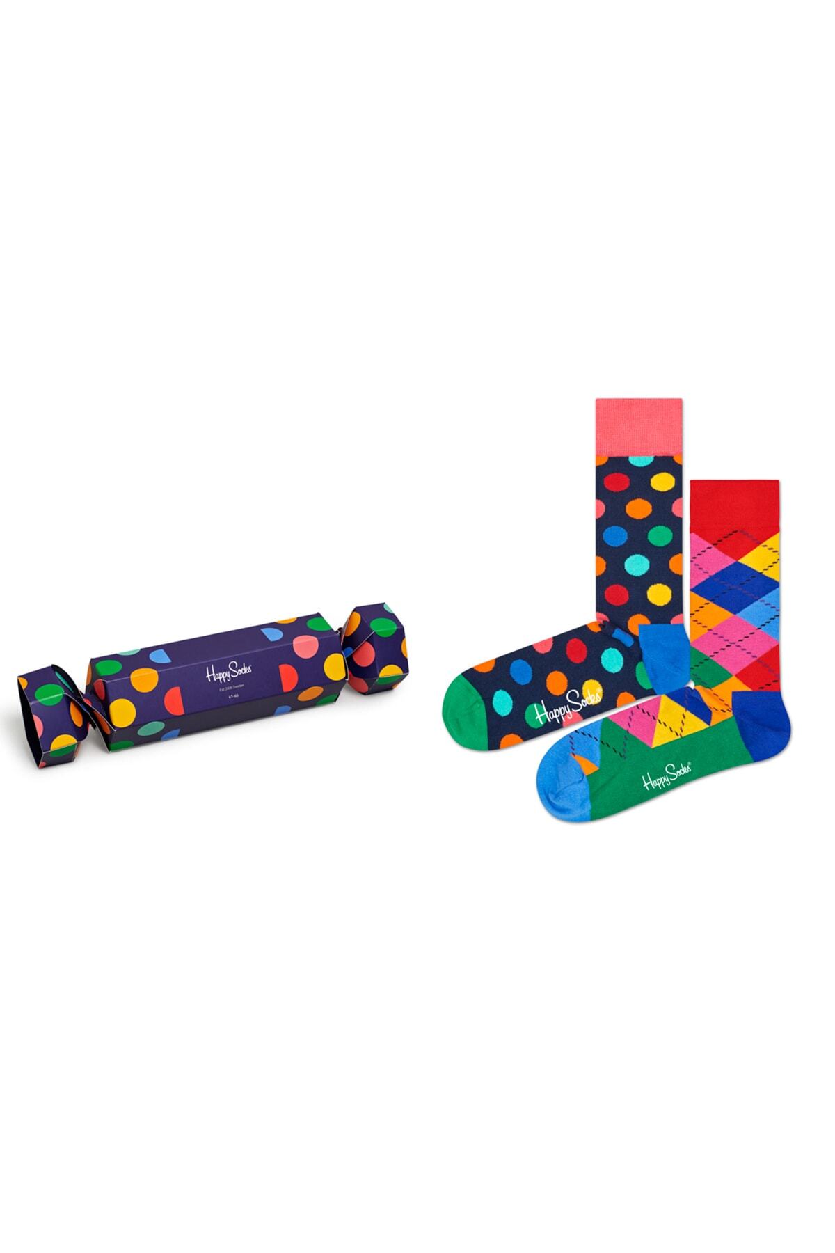 Happy Socks-2er-Pack klassische Weihnachtssocken-Geschenkset 1