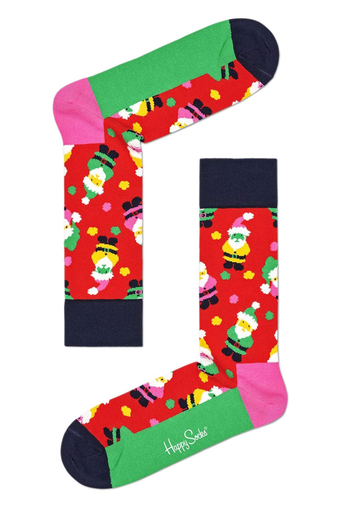 Happy Socks 1 Pack Santa Socks Gift Set