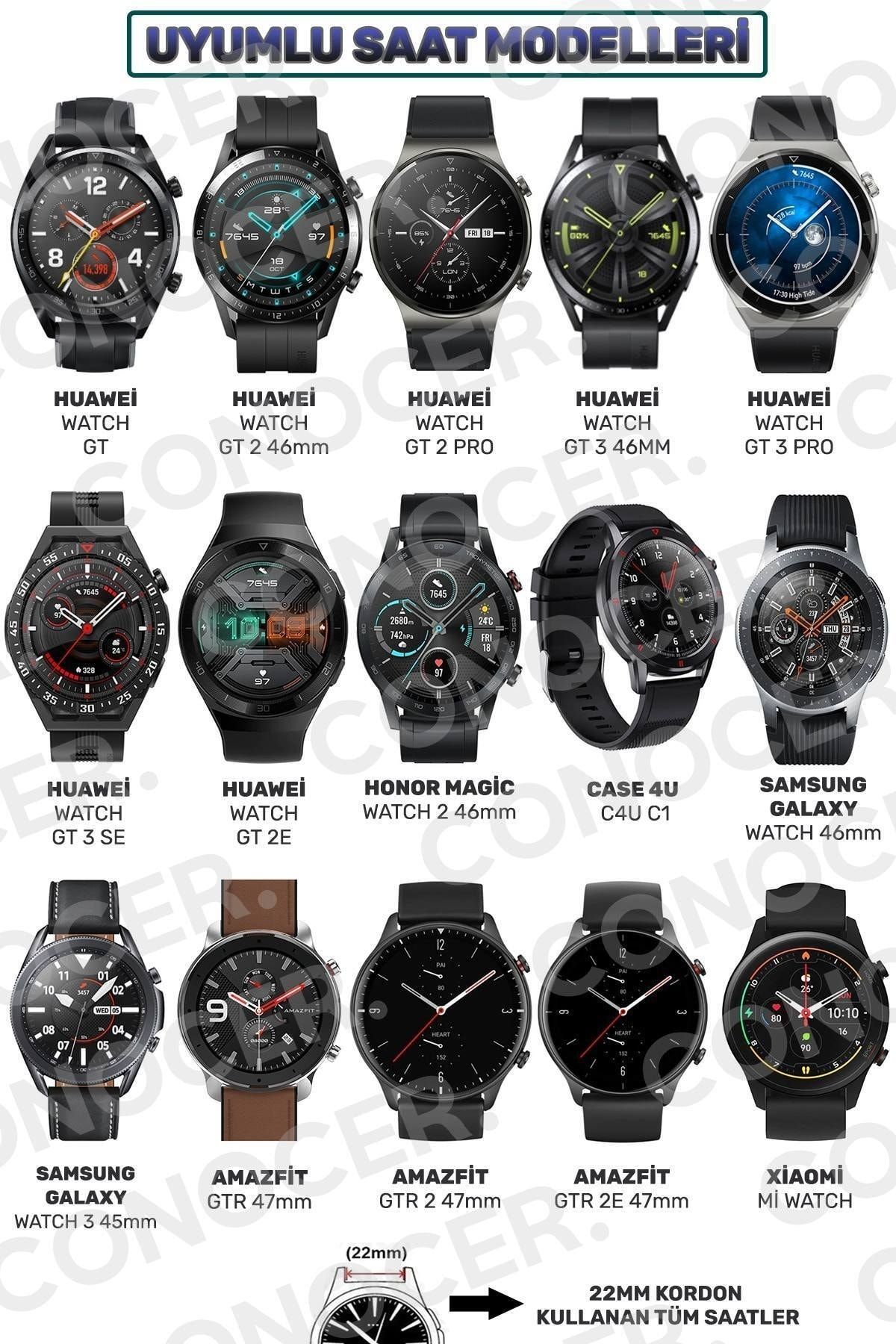 CONOCER Huawei Watch Gt4 46mm Gt3 Se Gt3 Pro Gt2 Pro Xiaomi Mi Watch S1  Compatible Classic Band