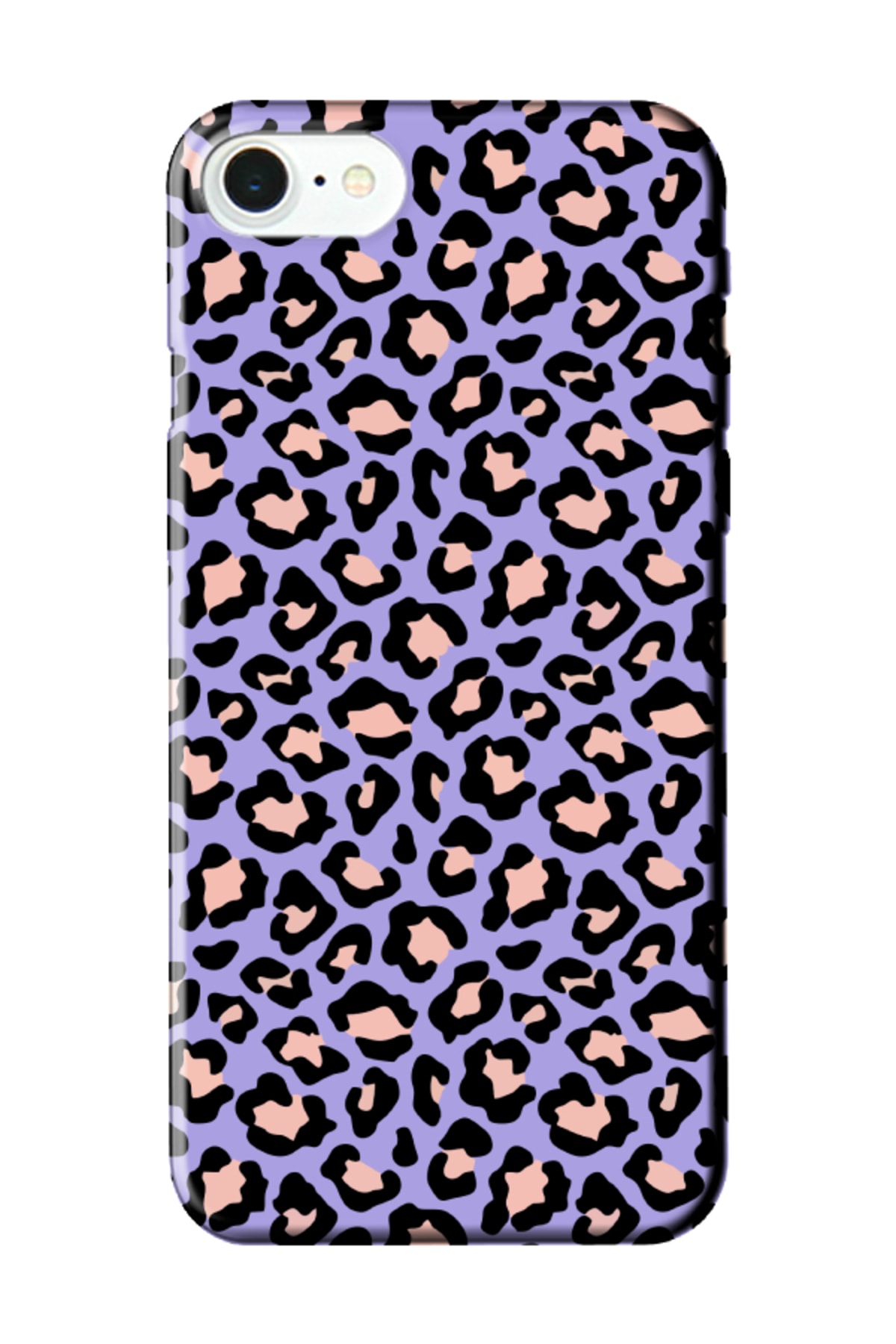 iPhone 8 Leopard Pattern Lilac Phone Case