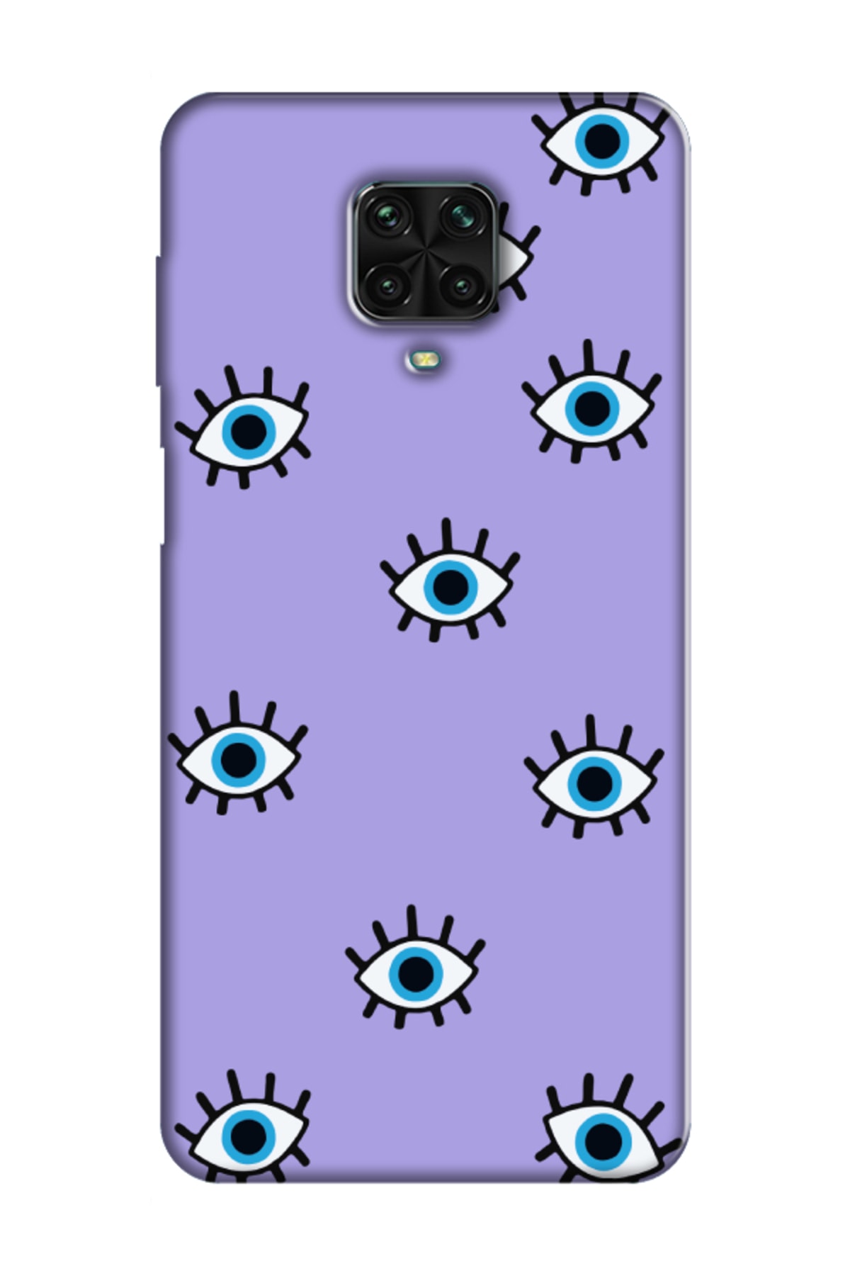 Redmi Note 9 Pro Evil Eye Eyes Purple Phone Case