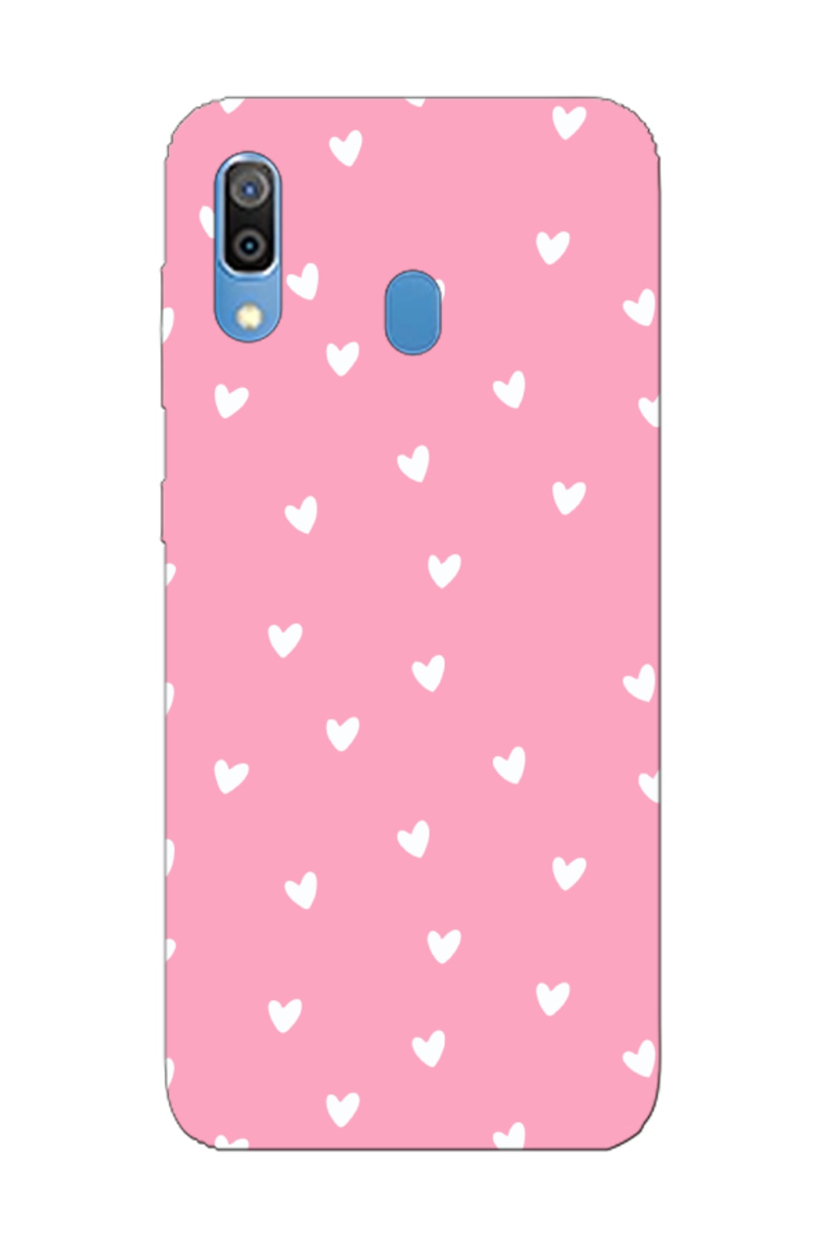 Samsung A20 Tiny Hearts Pink Phone Case