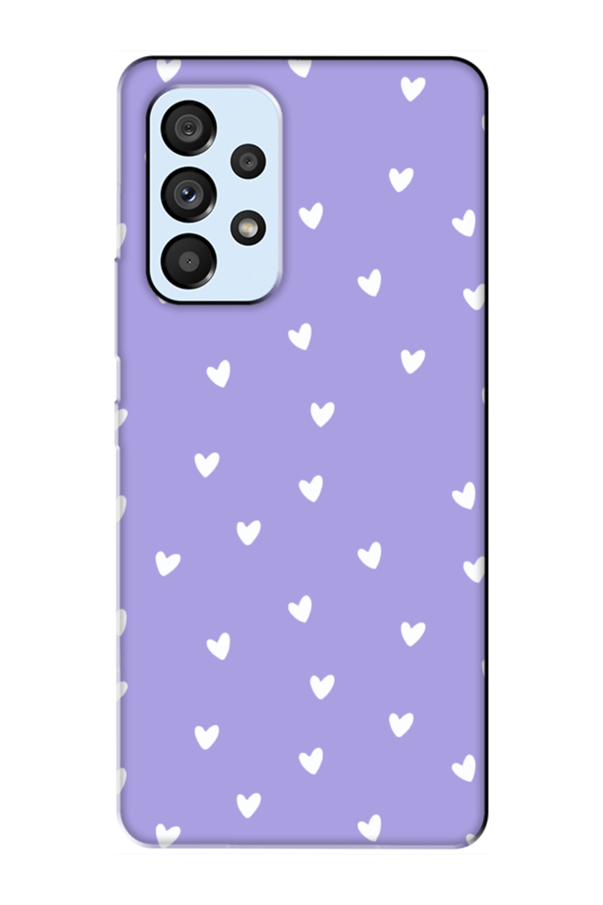 Samsung A53 Tiny Hearts Purple Phone Case