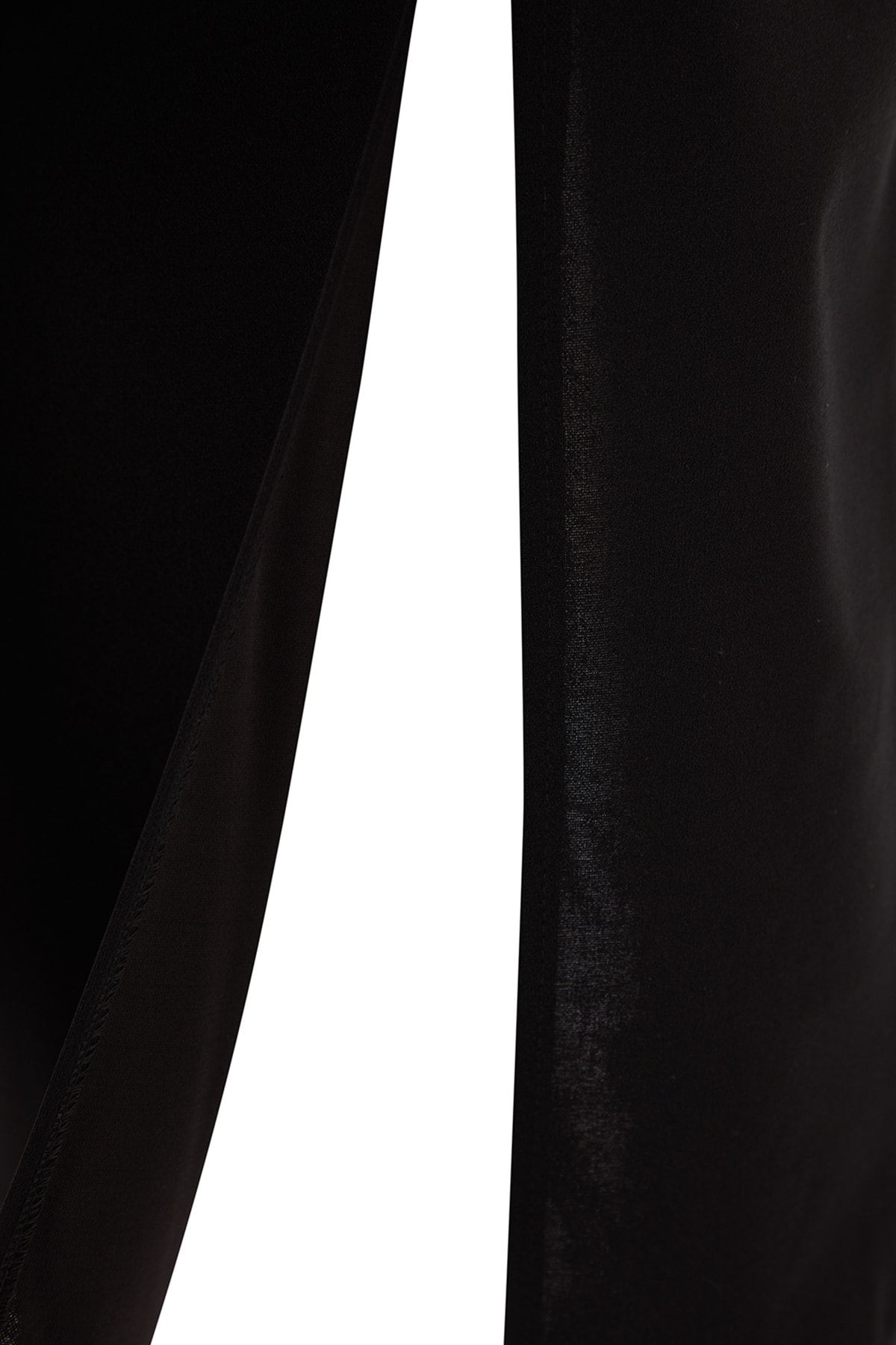 Trendyolmilla  Siyah Krep Tokalı Yırtmaç detaylı Maxi Yüksek Bel Esnek Örme Etek TWOAW24ET00054 - Görsel 11