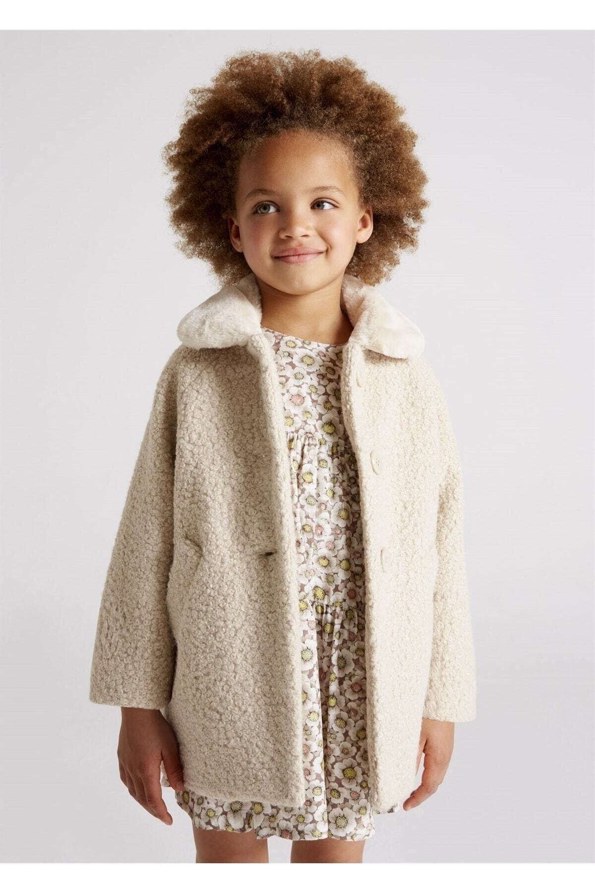 Ladies cream teddy coat best sale