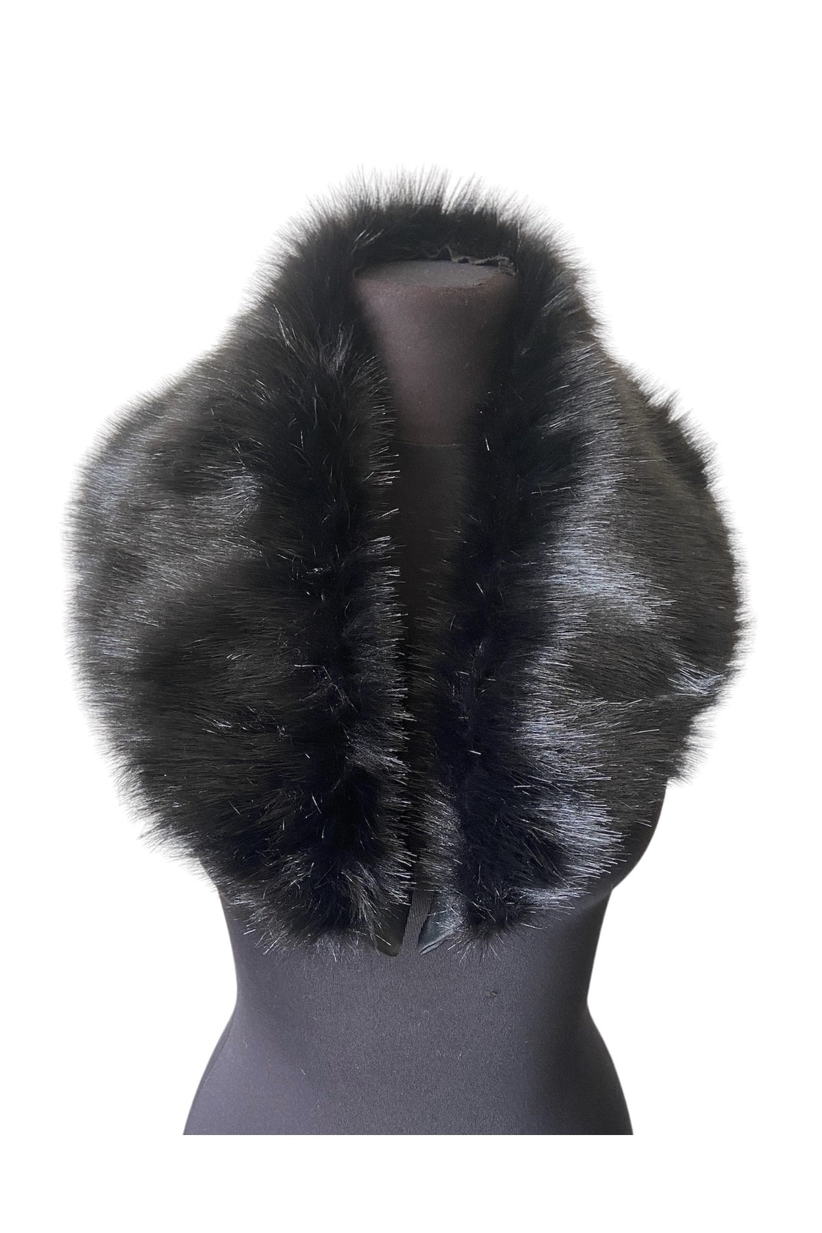 asus deri KADIN PELUŞ SEYYAR SİYAH YAKA