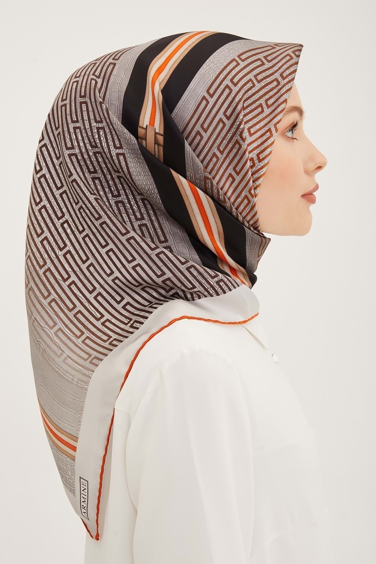 روسری زنانه آرمینه | E23YA8930D02 Armine - Image 2