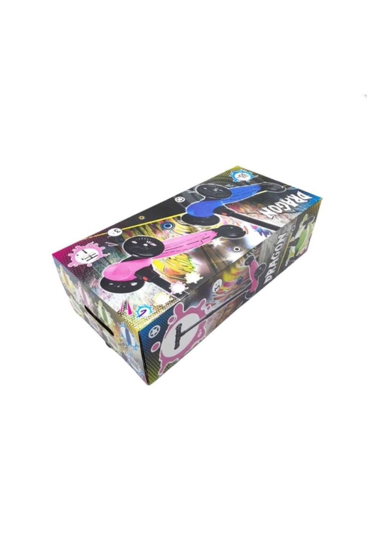 اسکوتر کودکان آبی مردانه و زنانه بدون شب اژدها Blue FR59403 Furkan Toys