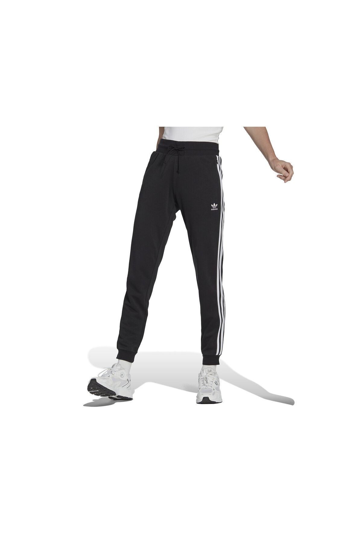 Slim adidas track top pants