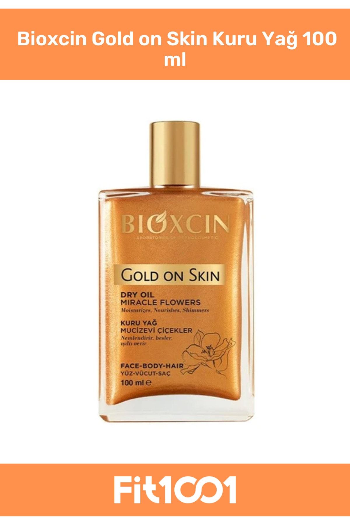 سرم پرکننده کلاژن پوست Fair Days Long 30 ml و Bioxcin Gold On Skin Dry Oil 100 ml Bioxcin