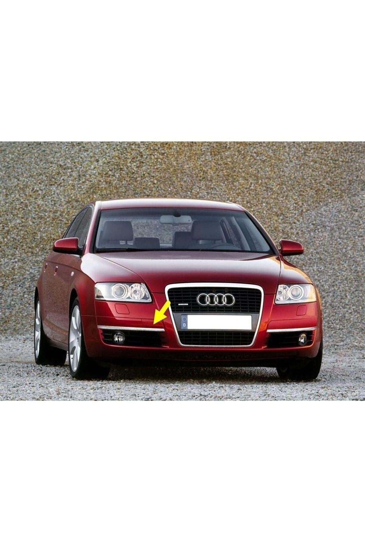 Genel Markalar 6u0807444d Audi A6 2005-2008 Uyumlu Ön Tampon Çeki Çekme Demiri Kapağı Orijinal