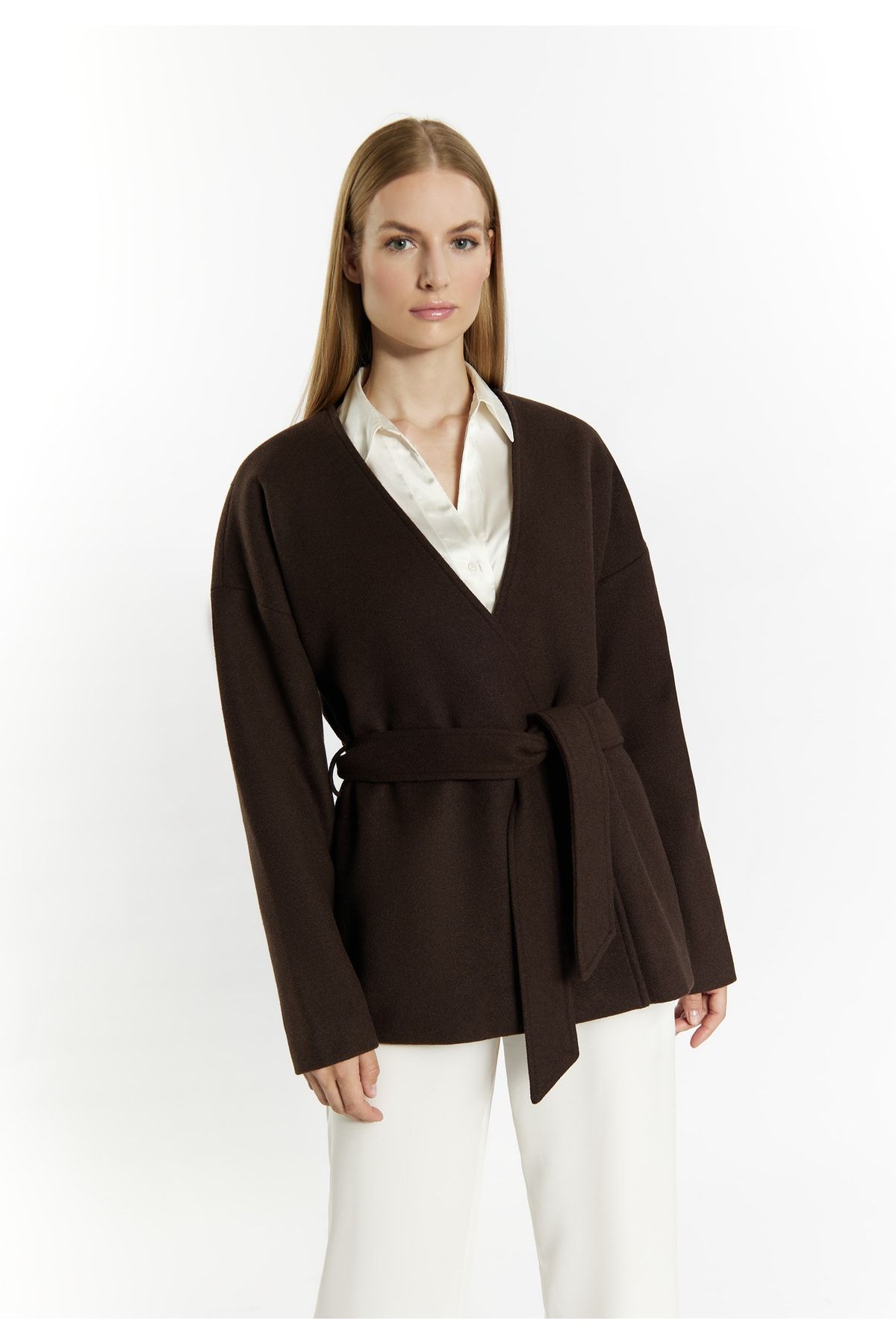 Dreimaster-Classic wool blend transition jacket baradello 2