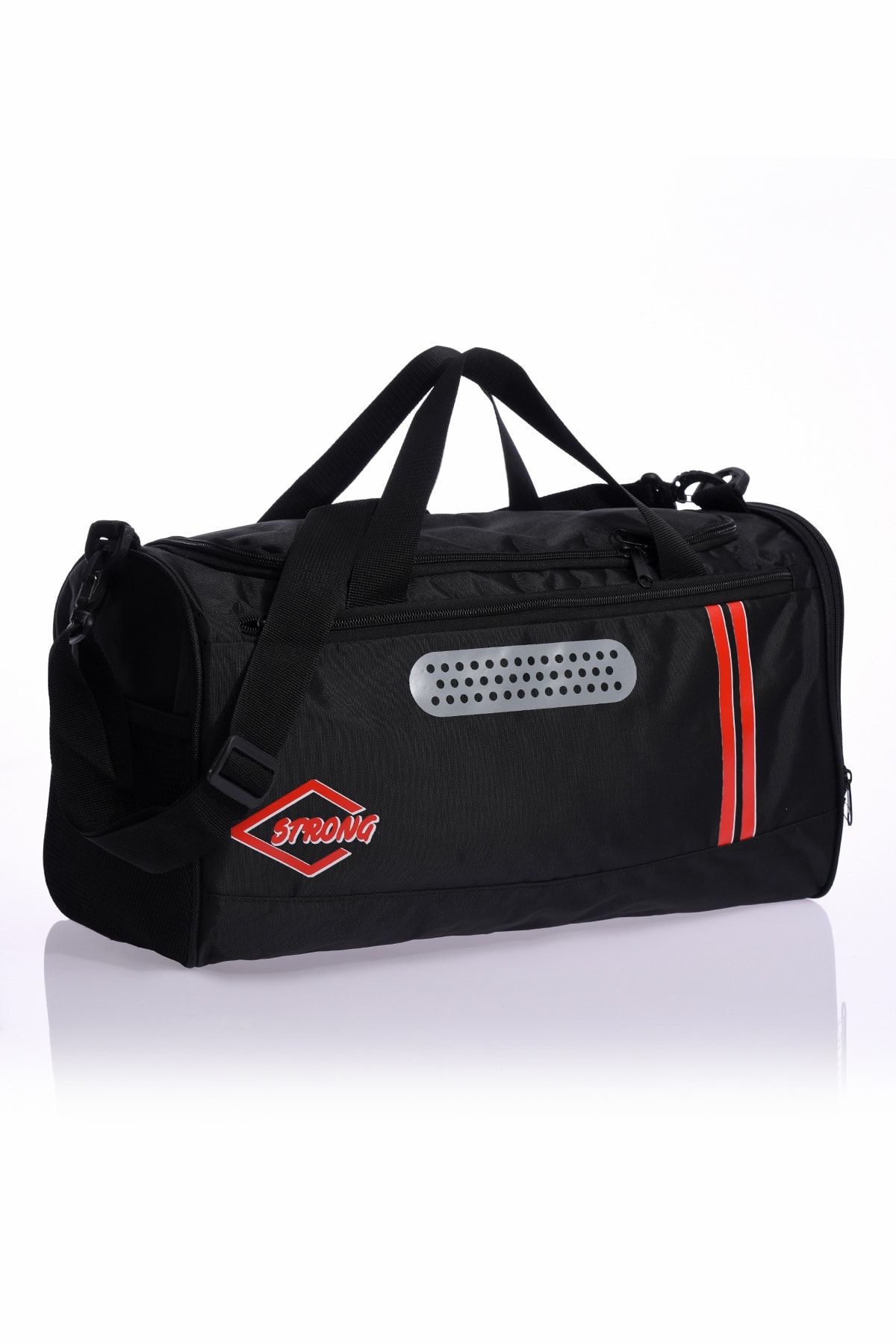 Strong Bag Geantă De Sport Și Antrenament Strong Cu Compartiment Pentru Încălțăminte, Geantă De Fitness, Geantă De Călătorie Yn01 Unisex - Single