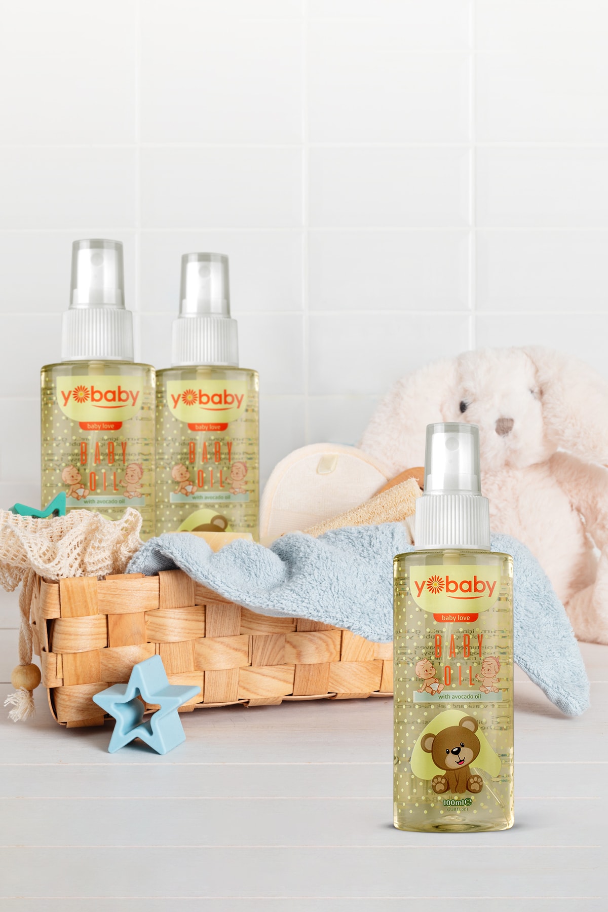 yobaby Bebek Bakım Masaj Yağı | Besleyici , Nemlendirici | 100 ml fotoğrafı 3 (önizleme)