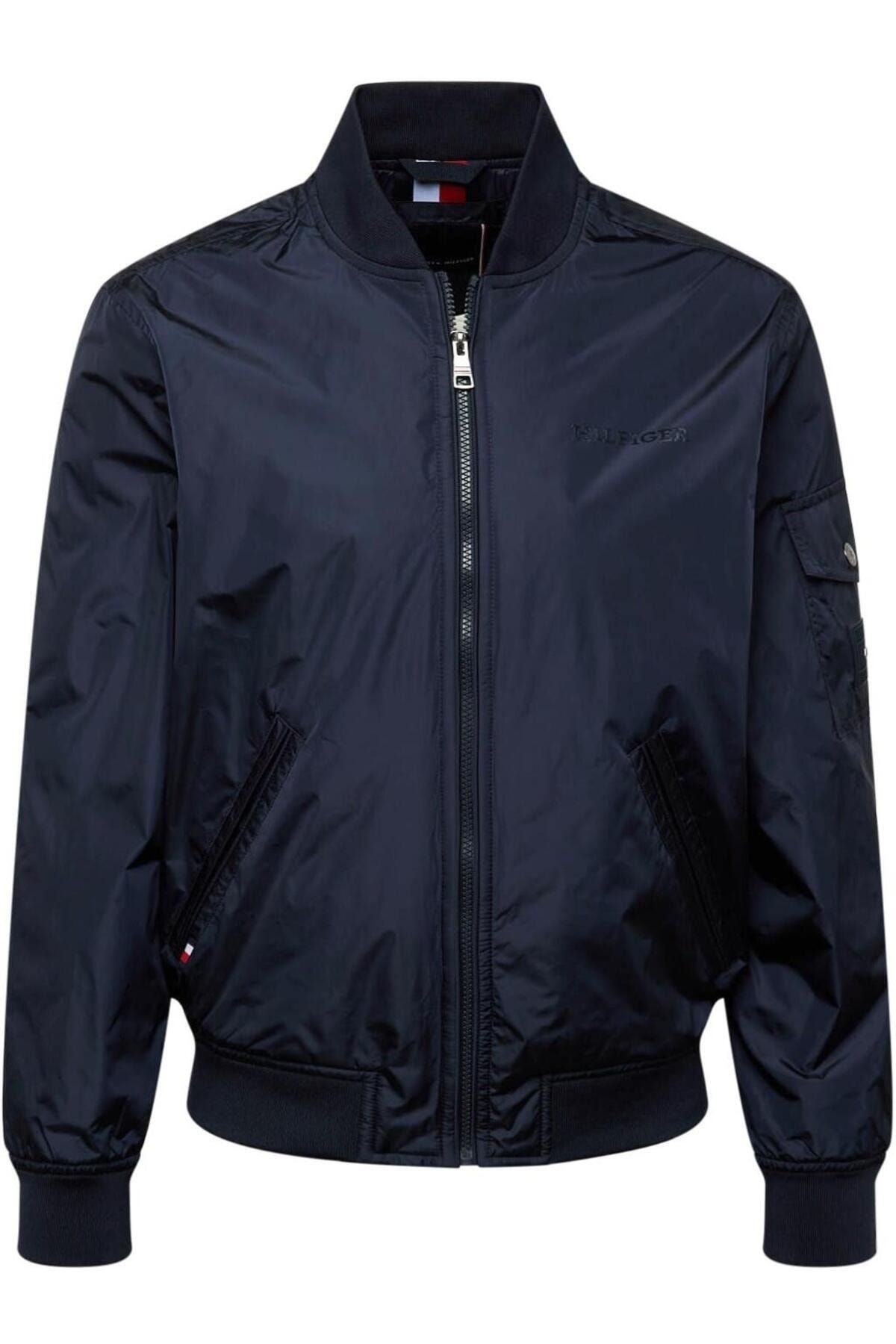 Tommy Hilfiger Jacket Dark blue Regular fit Trendyol