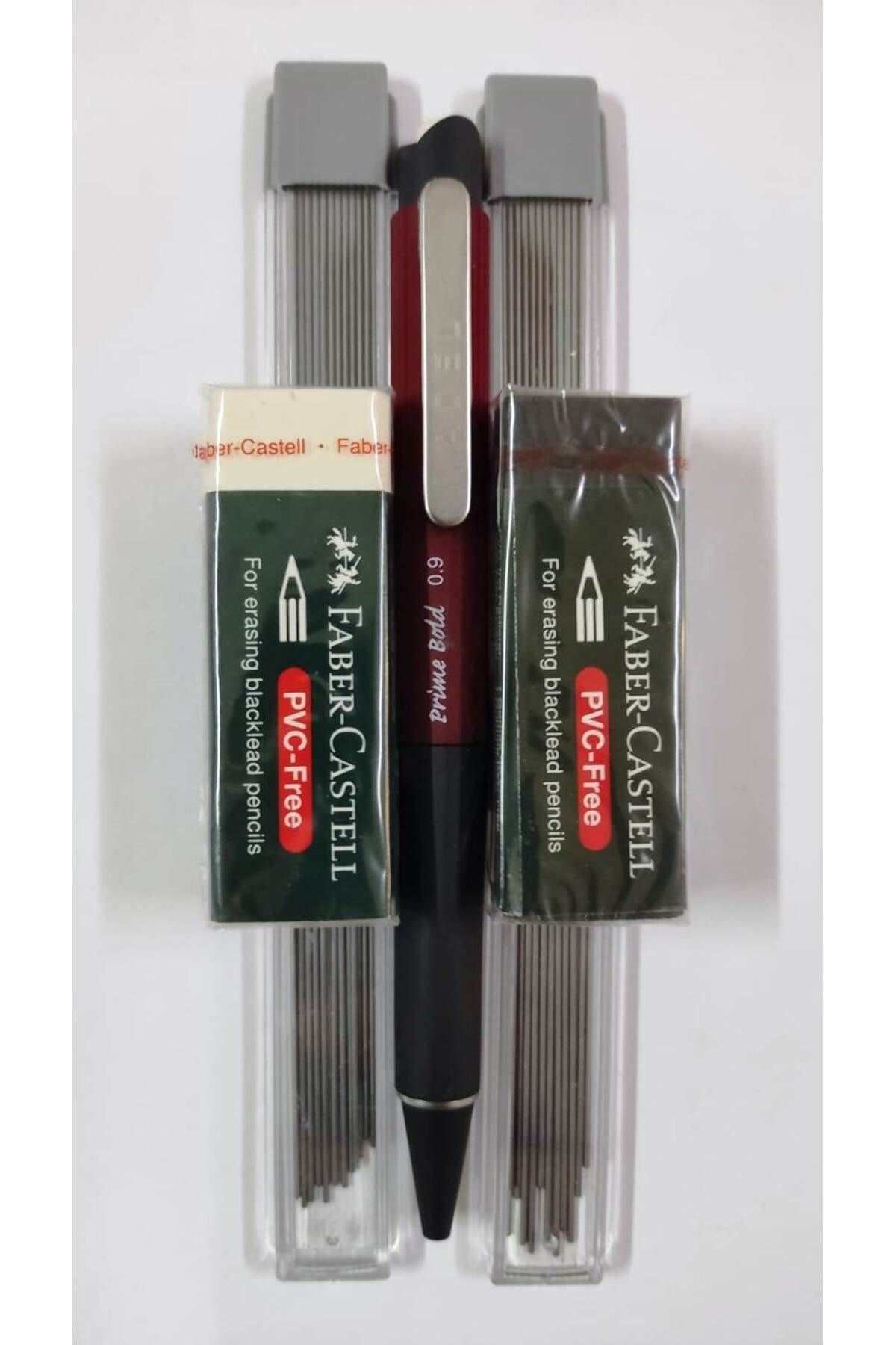 Adel-Adel Prime Bold Pen Set with 0.9mm Tip - Tip and Eraser 6