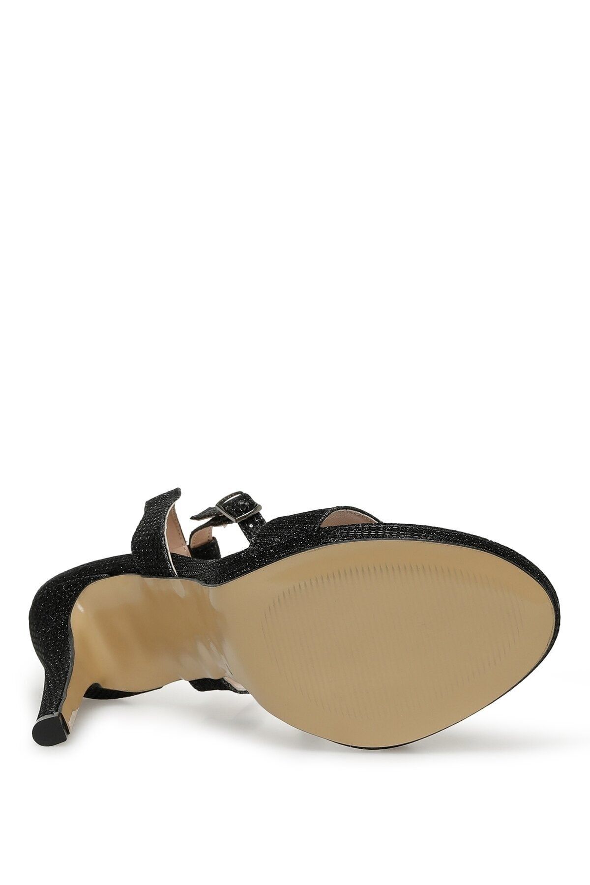 Nine West-LULLE 3FX - Czarne damskie sandały na obcasie 6