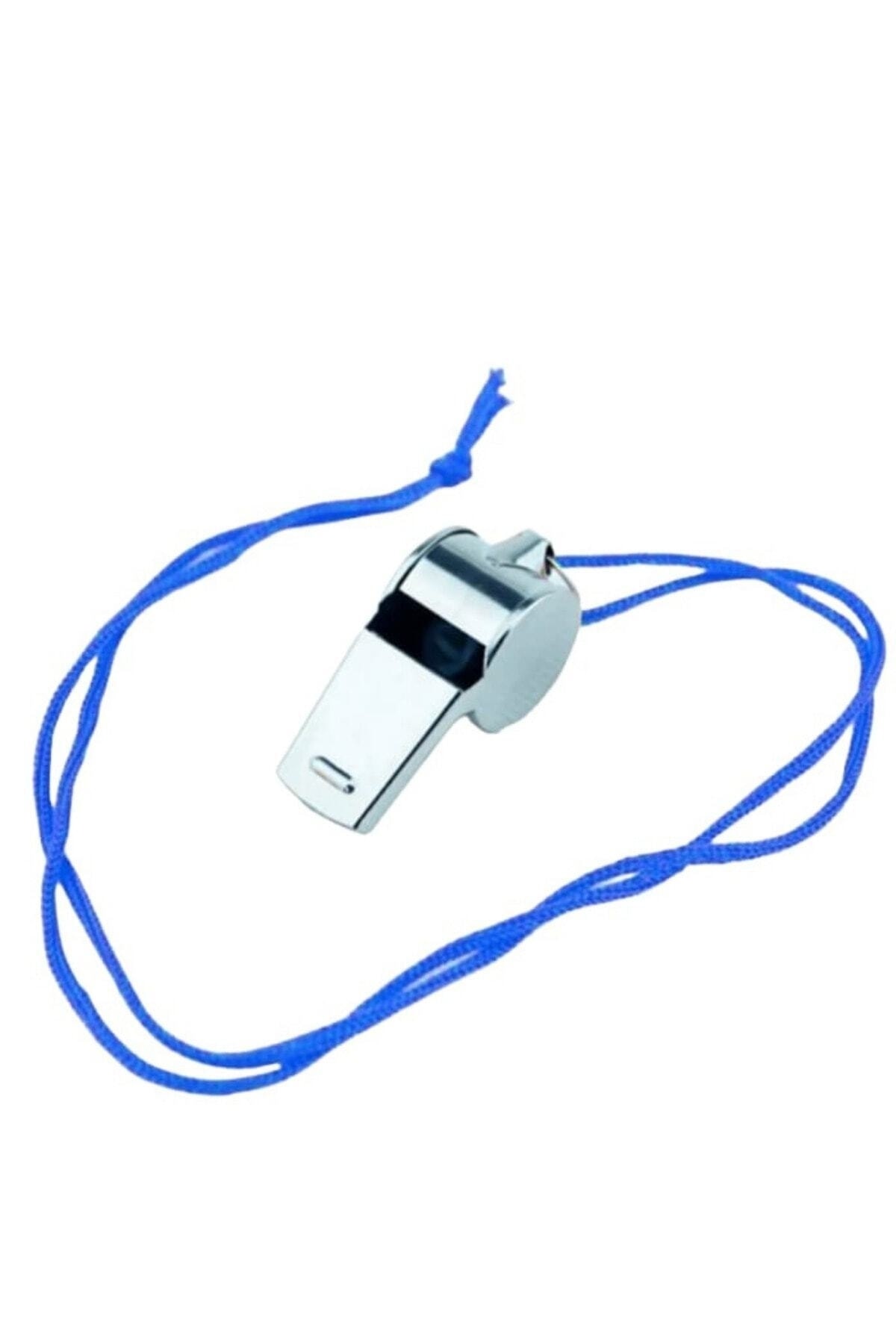 UĞURDAN Metal Renkli Ipli Hakem Ve Deprem Düdüğü