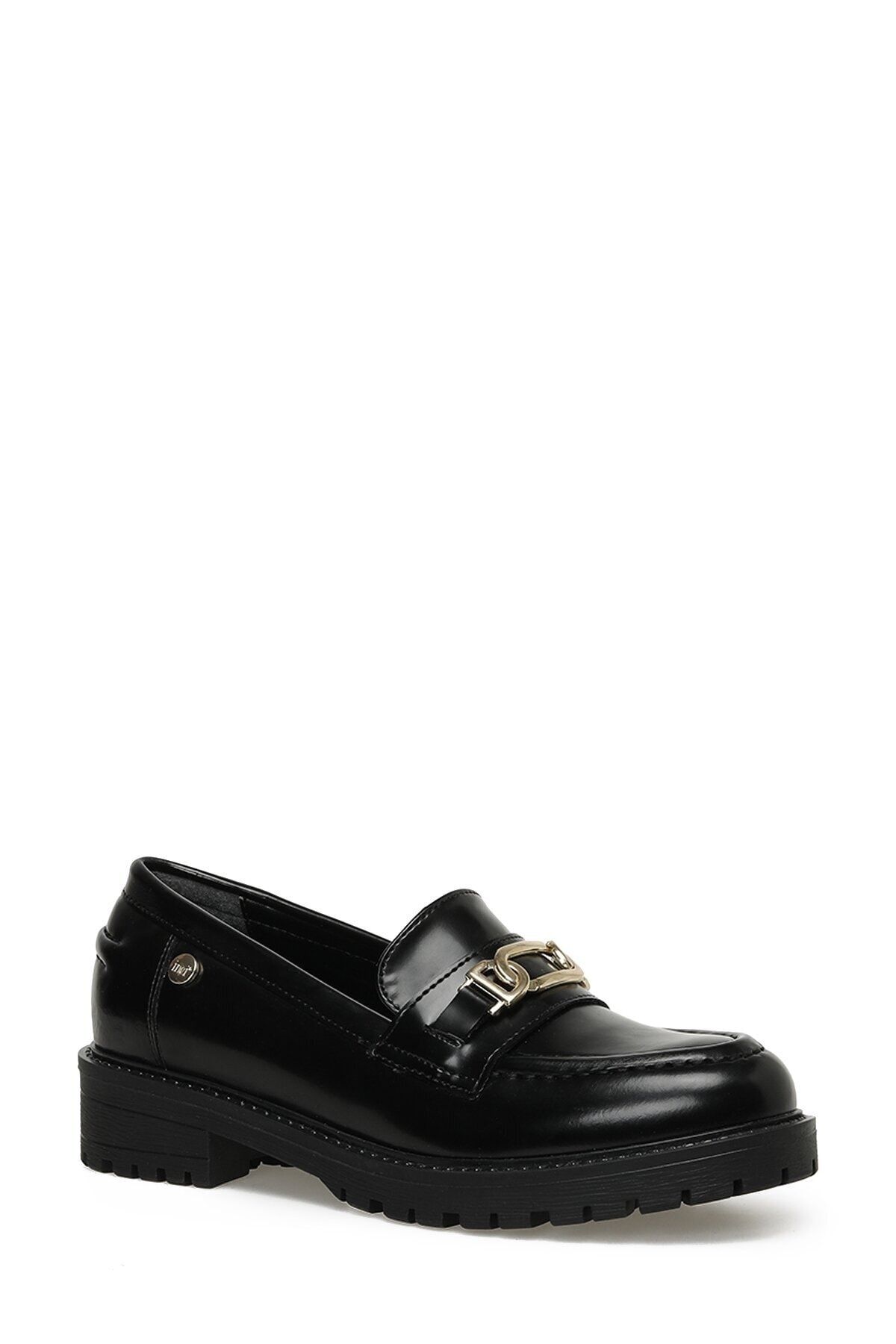 İnci-INCI COSTEE 3PR Schwarzer Damen-Loafer 2