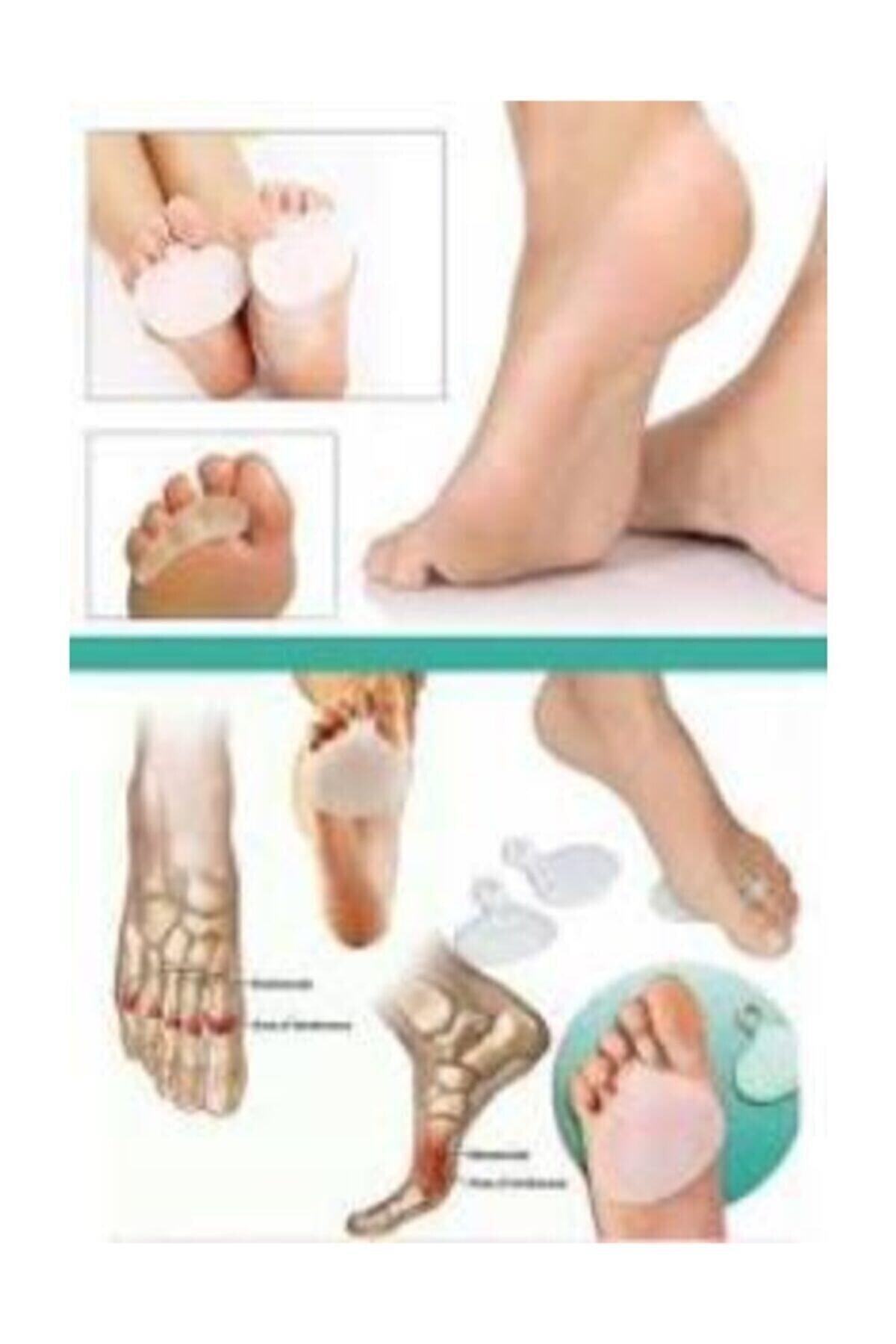 Silikon Metatarsal Ped Ayak Altı Ağrı Nasır Koruma Parmağa Halka 5