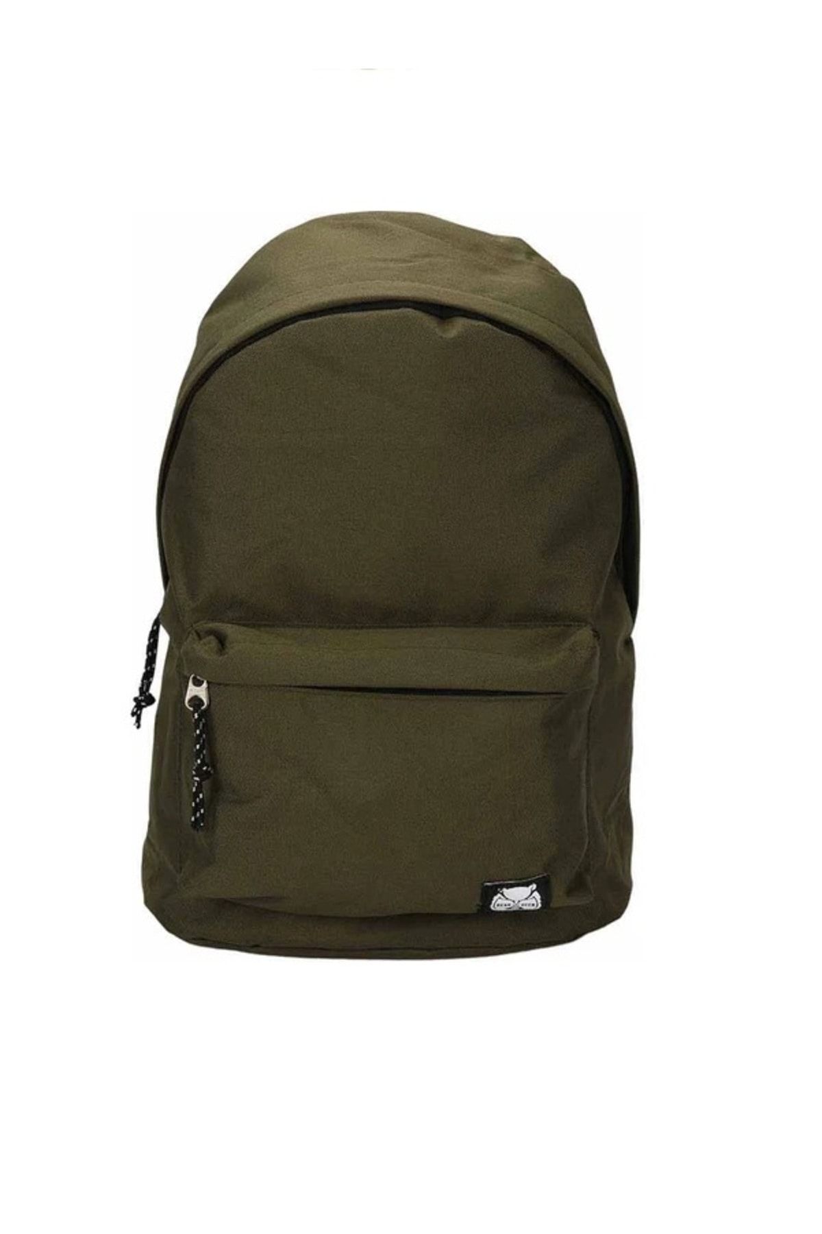 Bear Deer Khaki School Bag BD CN0076 Trendyol