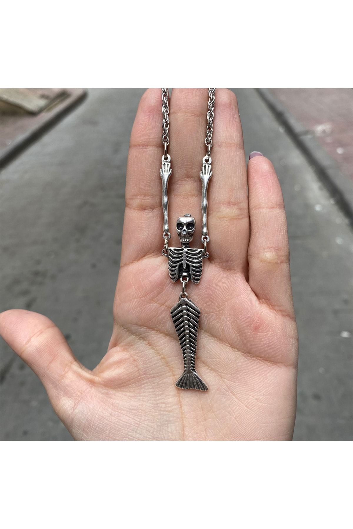 Skeleton pendant sale