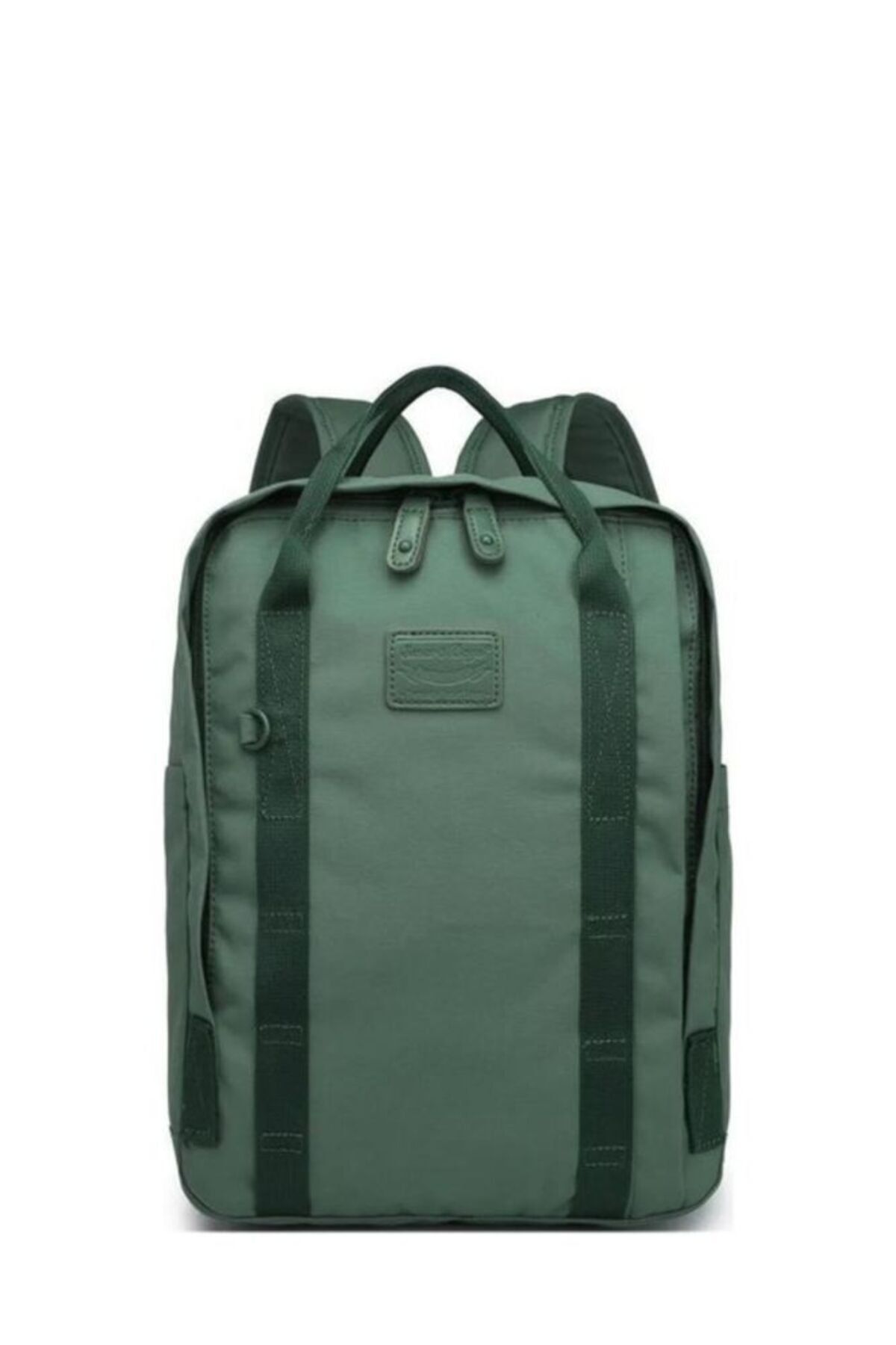 Dark shop green backpack