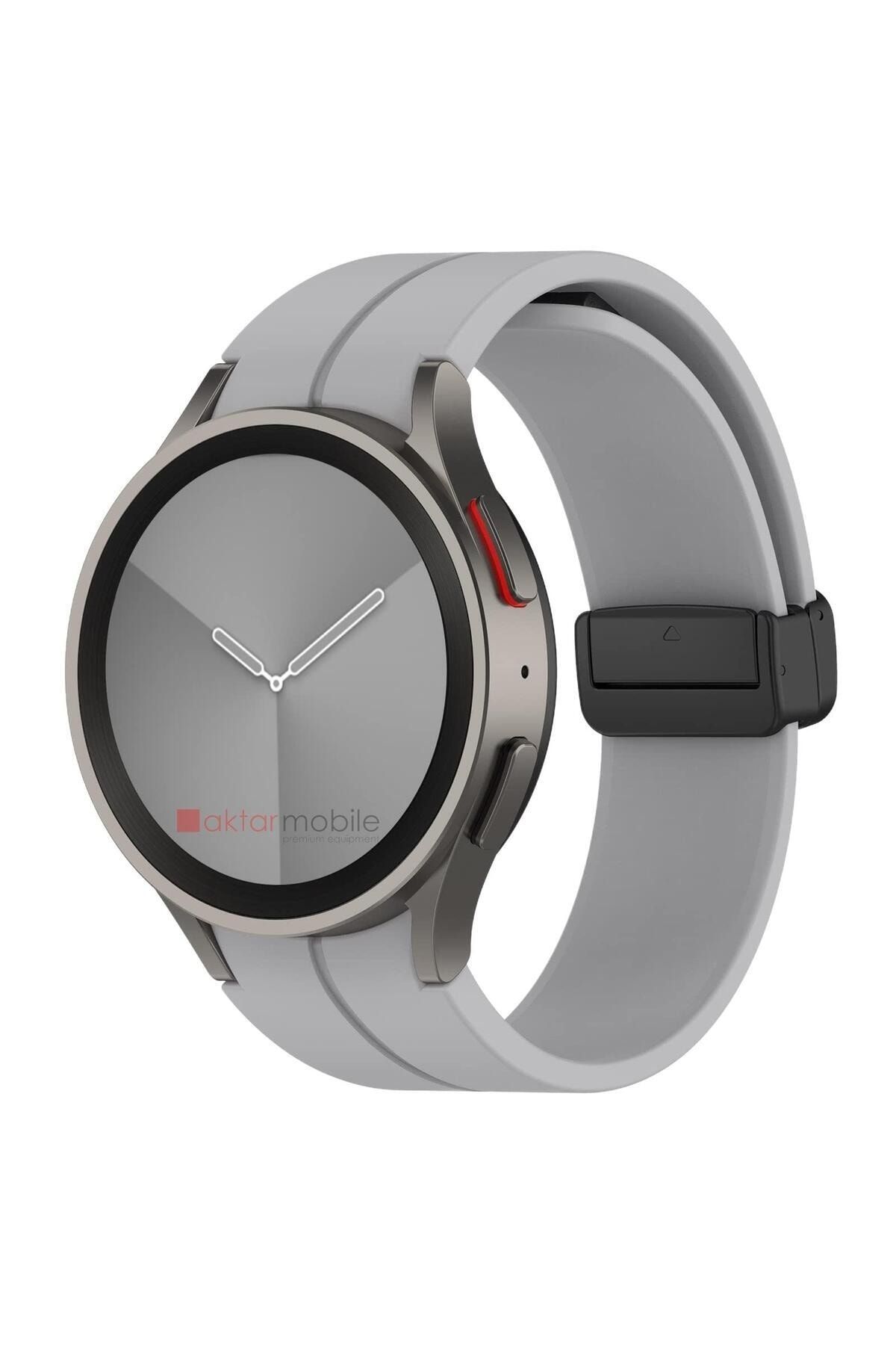 Samsung galaxy watch sales active silver grey silicone