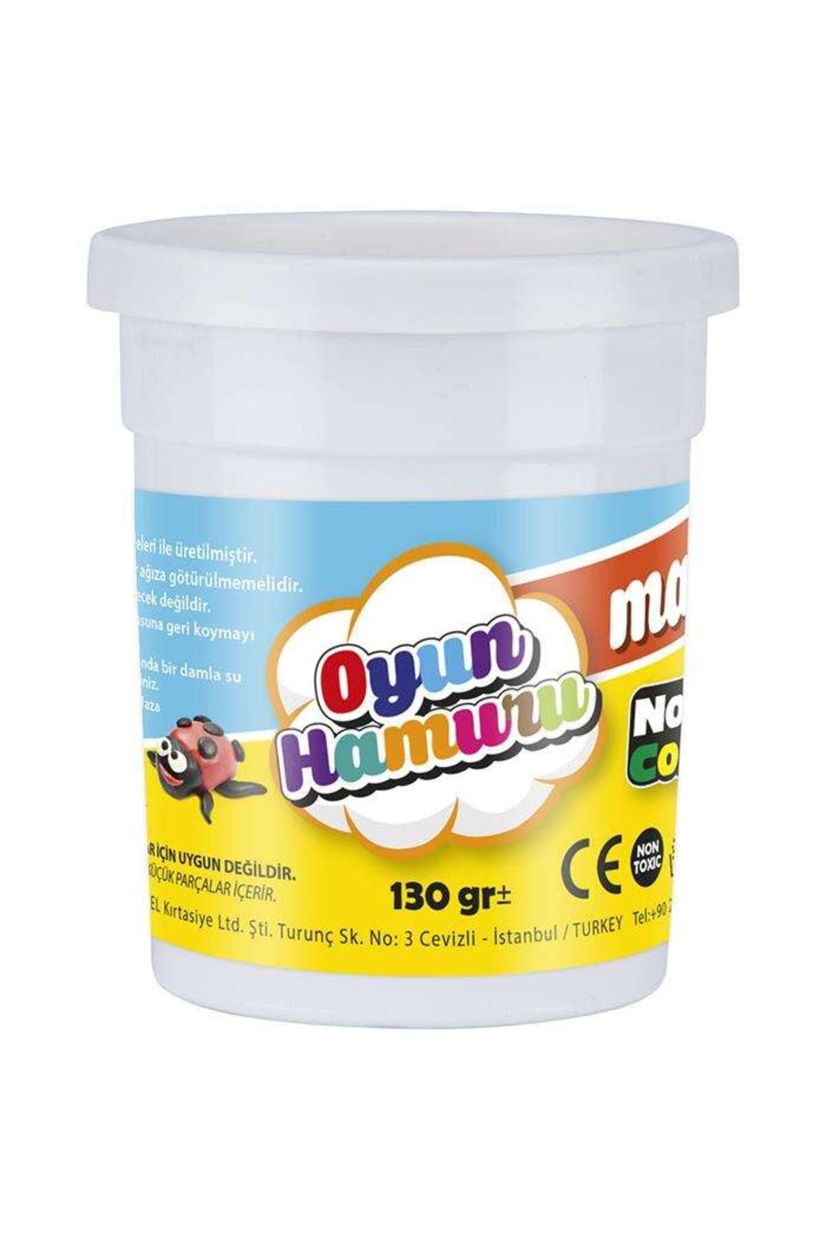 Nova Color Oyun Hamuru Maxi Beyaz NC-4146