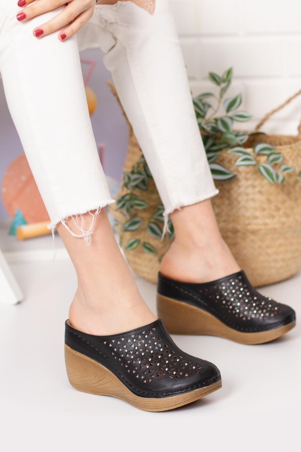 Moda Frato-Γυναικείες παντόφλες με σόλα Cv-9102 3