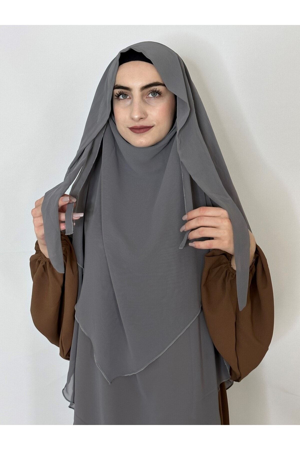 R&S modibone-Gray 3-Layer Siphon Large Scarf - Peceli Ready Kimar 5