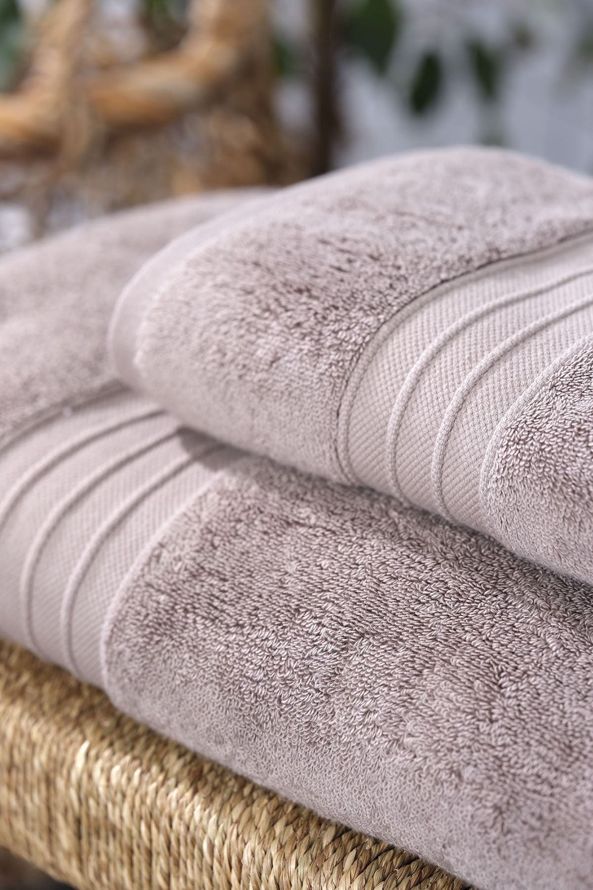 Karaca Home Aquasoft 100 Cotton Face Towel 50cm x 90cm Stone Trendyol