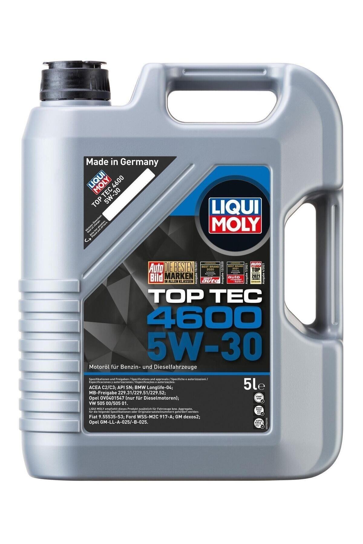 Liqui Moly Top Tec 4600 Dexos 2 5W-30 Motor Yağı (5 Litre) Liqui Moly ...